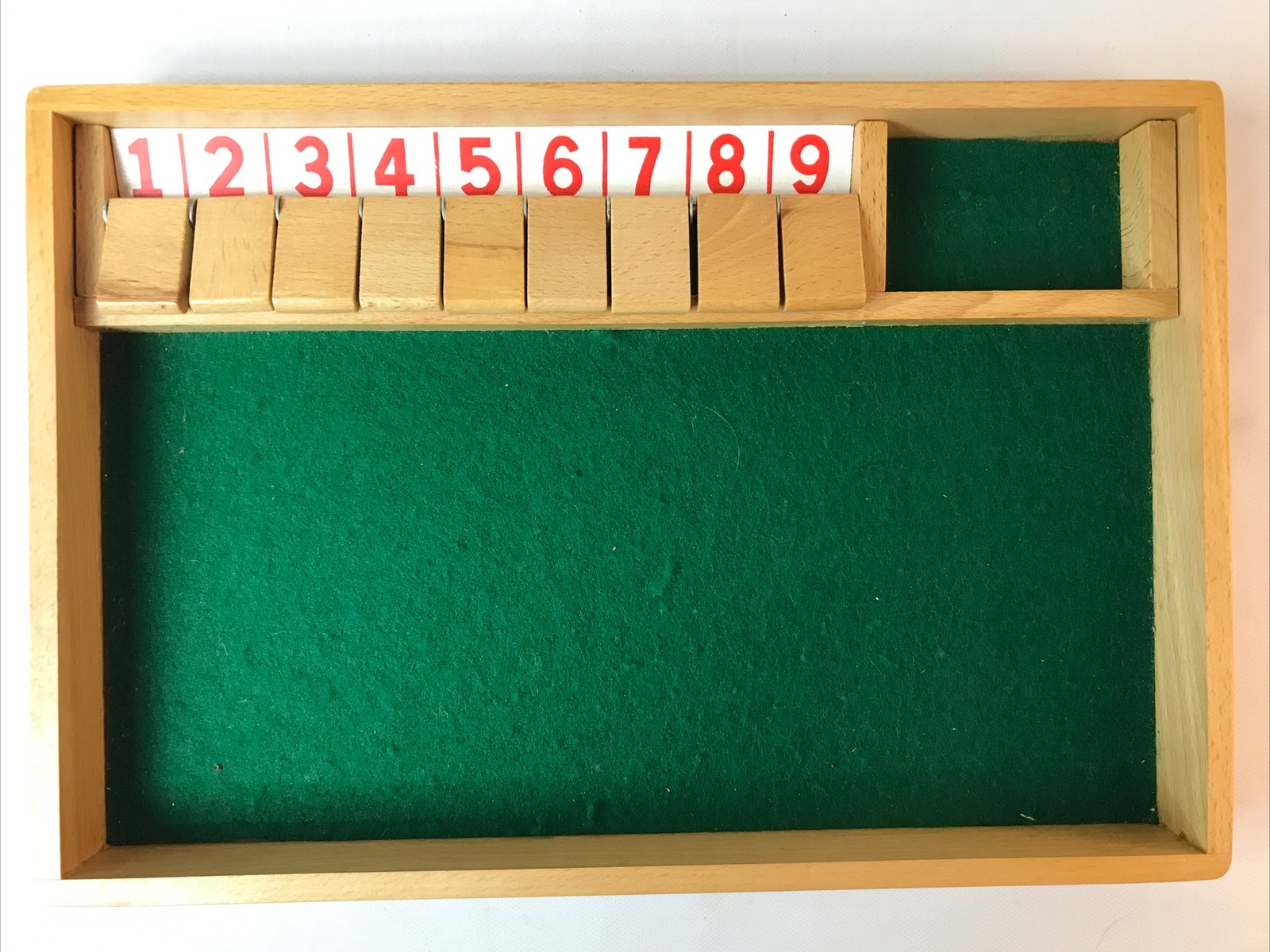 Brio of Sweden Trick Track Dice Wood Board Game Vintage 1970 31802