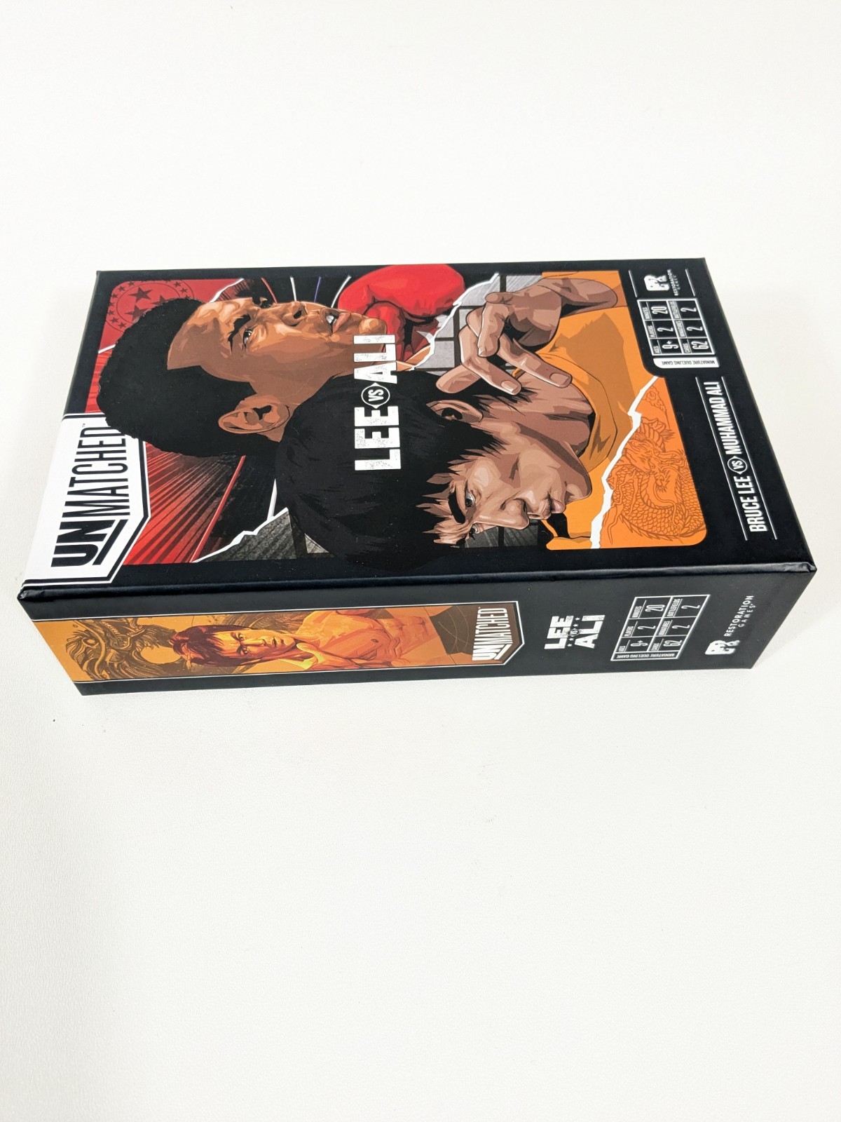Unmatched Lee vs Ali Box Only + Insert No Parts Just Box Great Art!