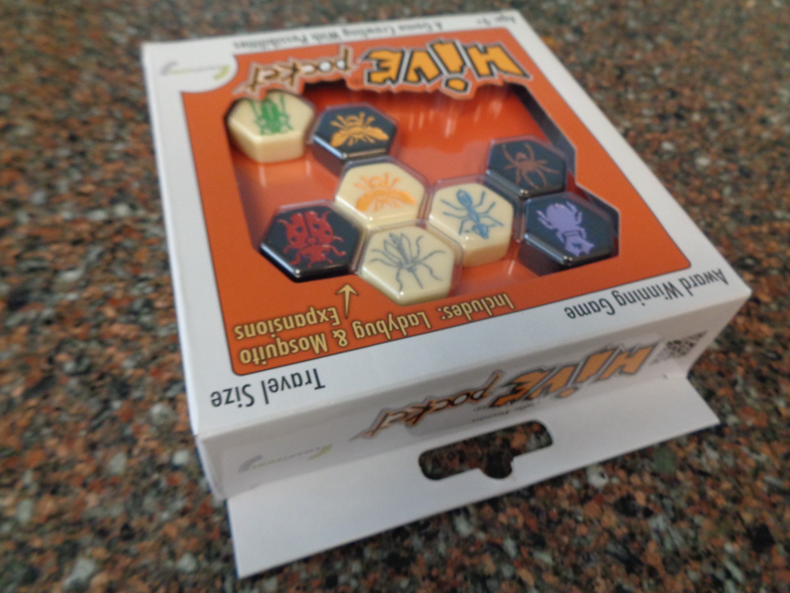 Hive Pocket Tile Board Game Ladybug & Mosquito Expansions Travel Size Brand New