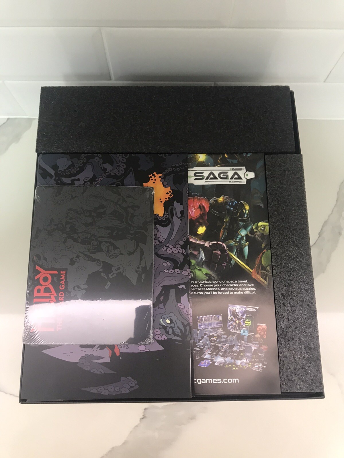 Hellboy The Board Game Kickstarter Backer Exclusive Set Bundle Dark Horse Mantic
