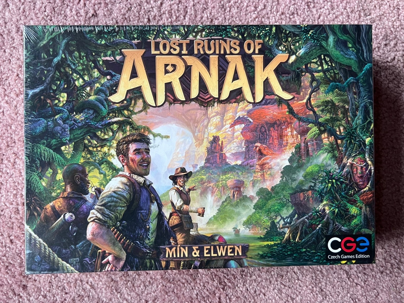 Lost Ruins of Arnak Board Game by CGE Czech Games Edition New in Box