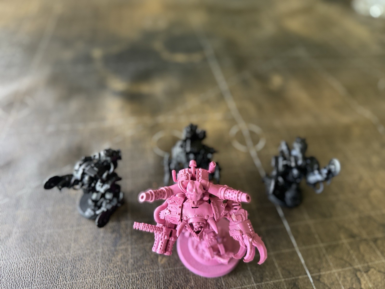 Ghazekull Thraka + Mikari + 3 Mega Nobz Custom Models! Read!!!