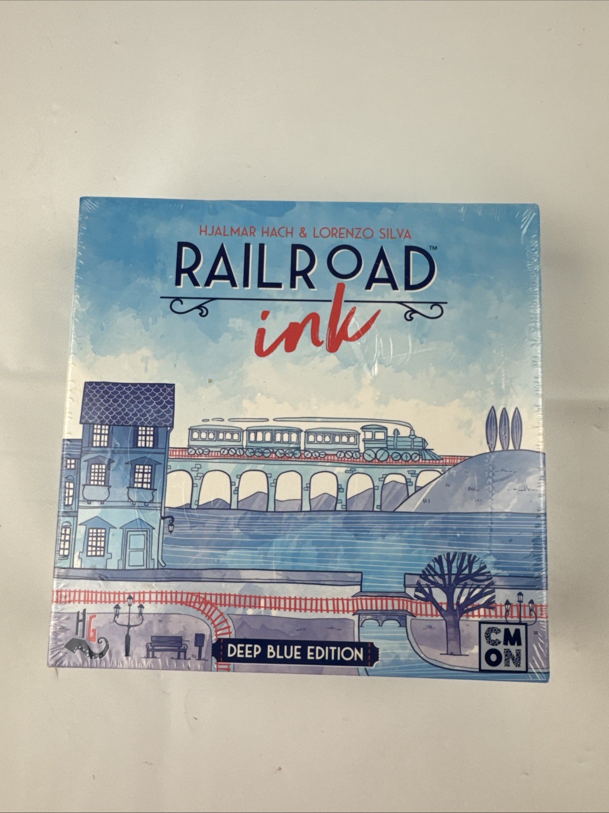 Railroad Ink Deep Blue Edition Board Game Sealed
