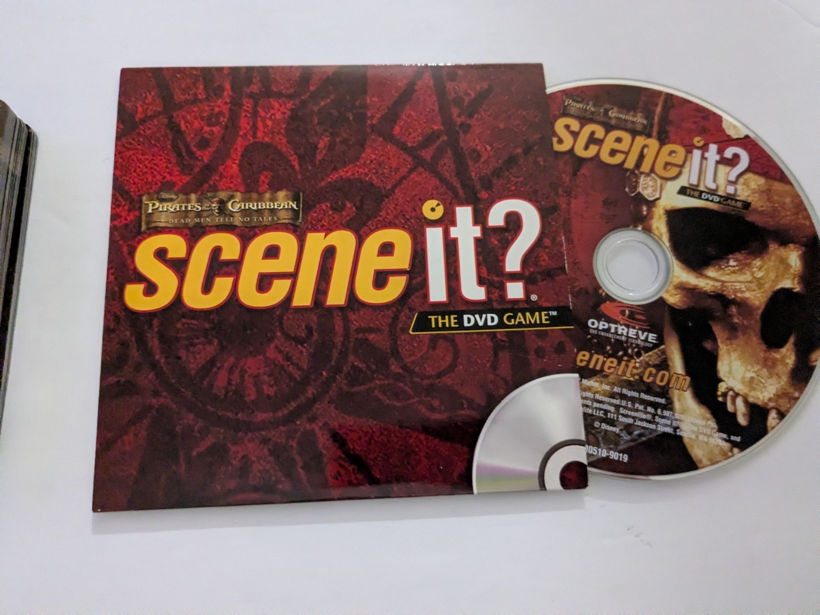 Pirates of the Caribbean, SCENE IT? The DVD Game – Complete/Working – Free Ship