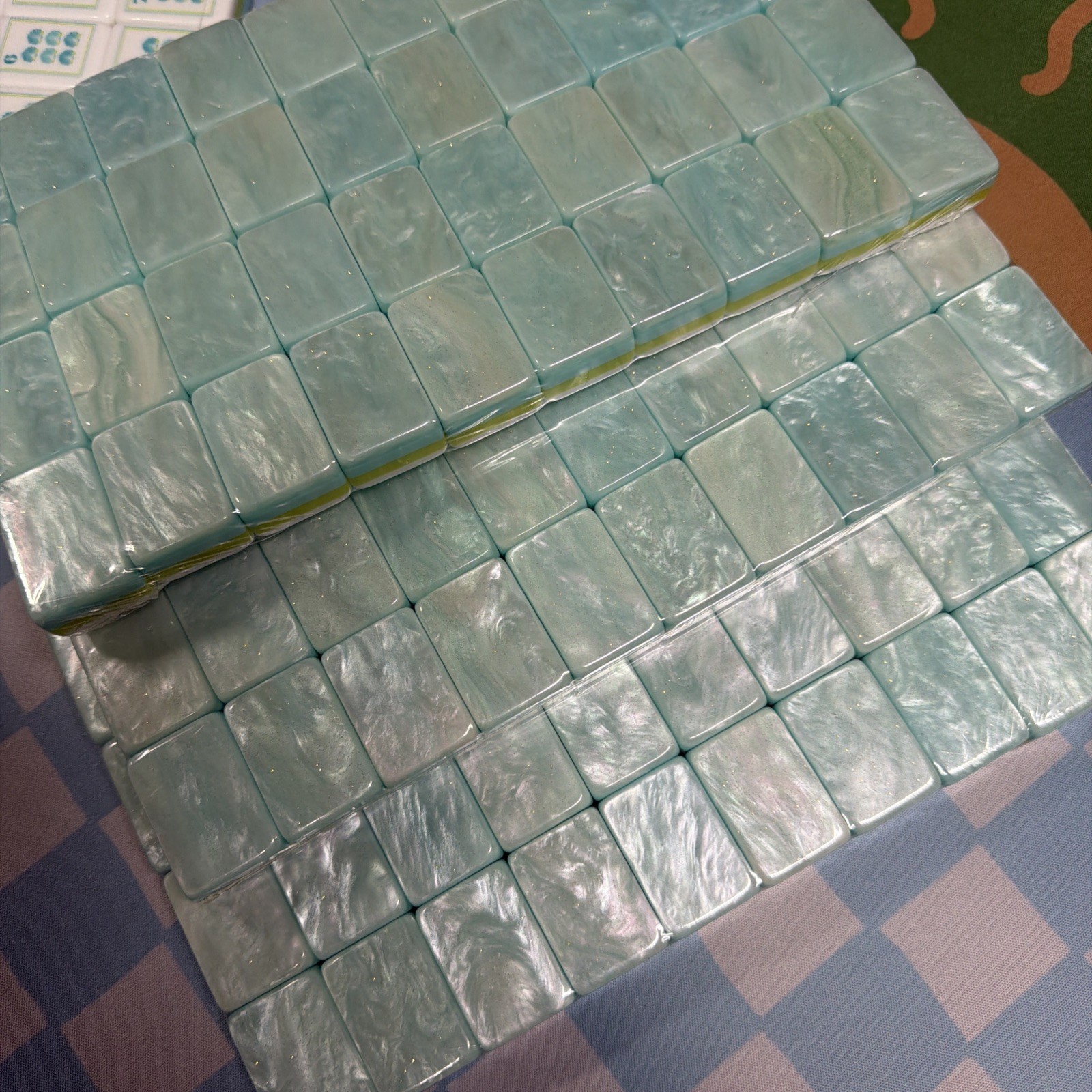 160 Mahjong Playing Tiles for American Style Game（47）