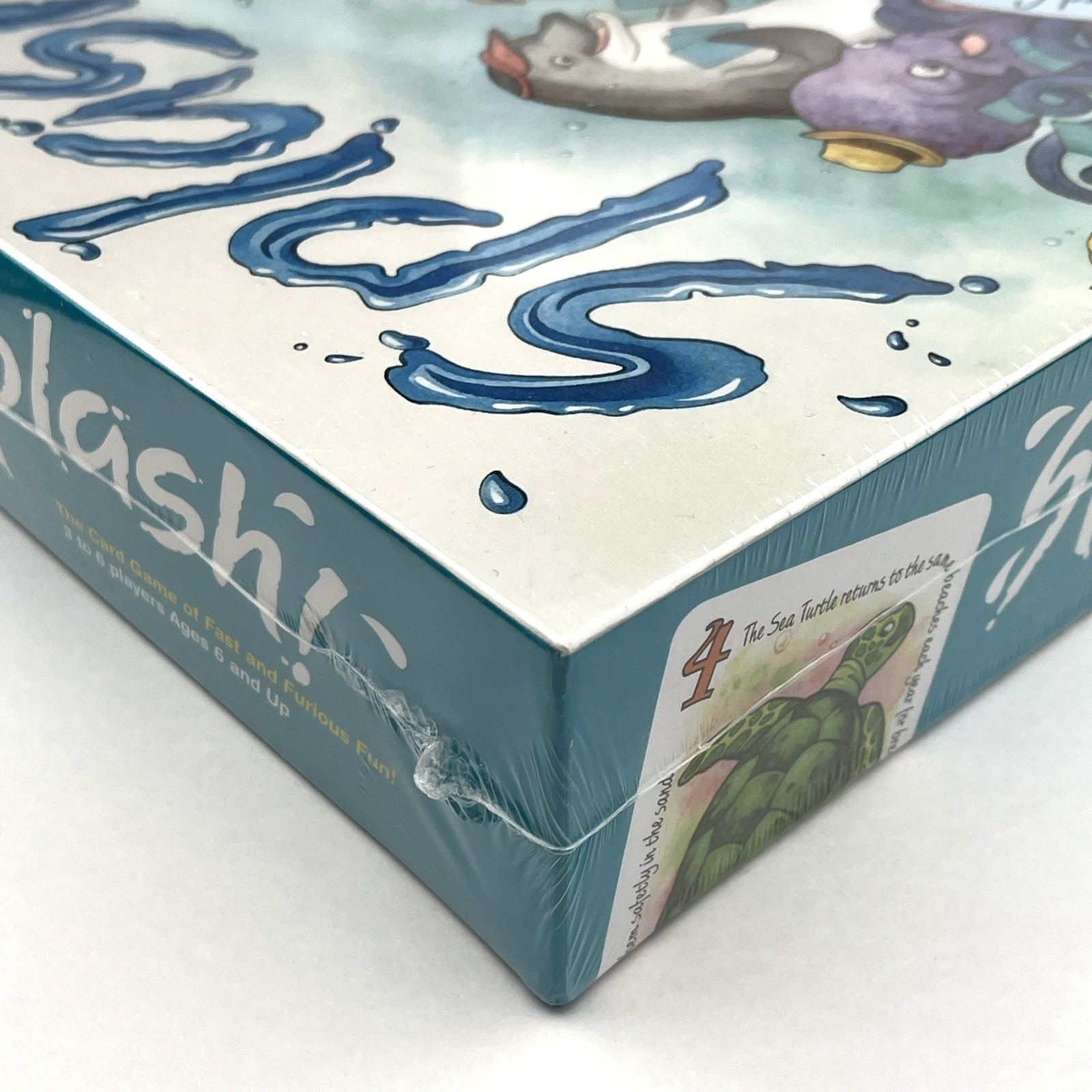 2017 SPLASH! Dolphins Children’s Family Card Game Ages 6+ NEW SEALED Damaged