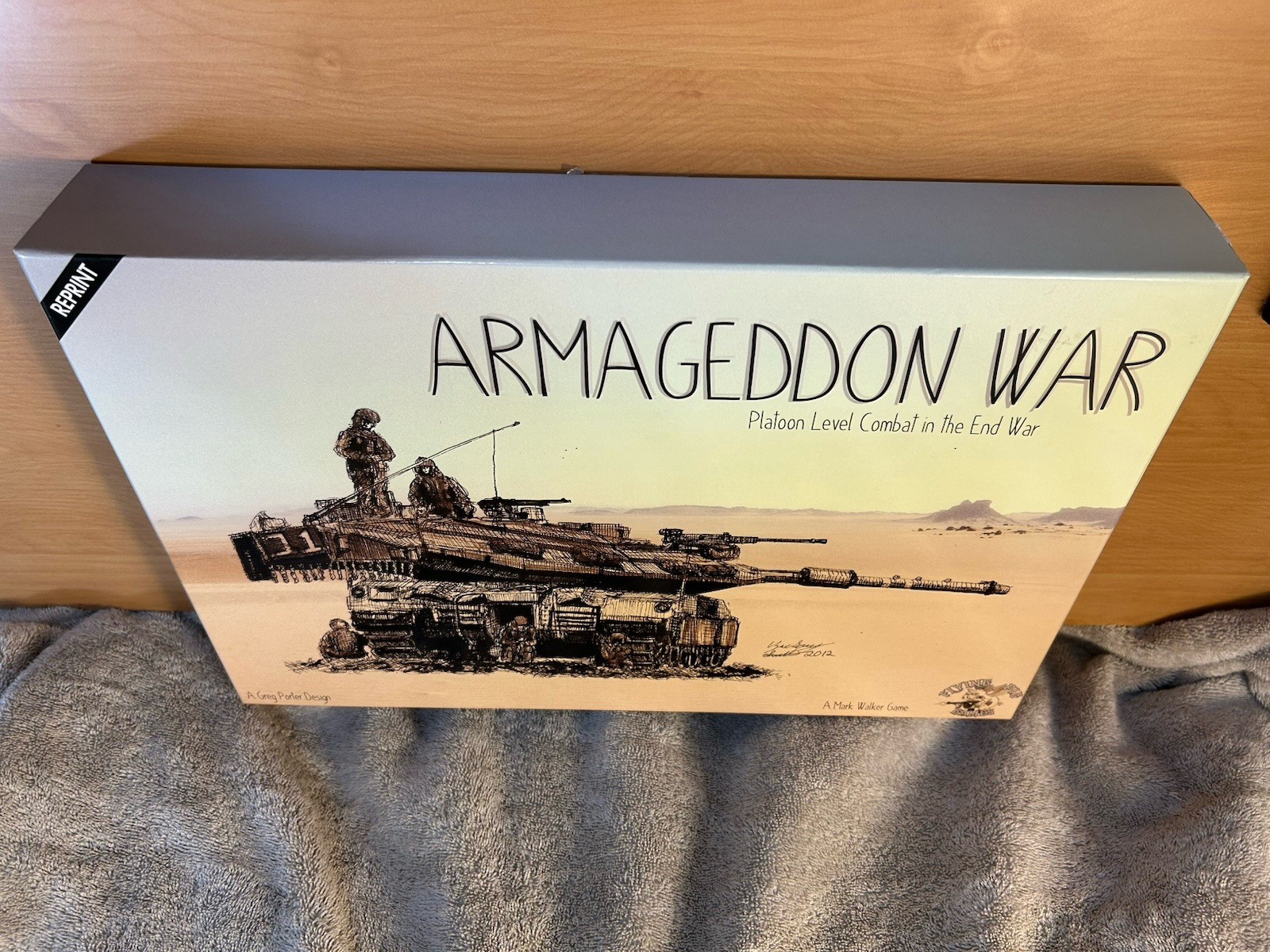 Flying Pig Games Armageddon War: Platoon Level Combat 2024 Reprint Mint Unpunch