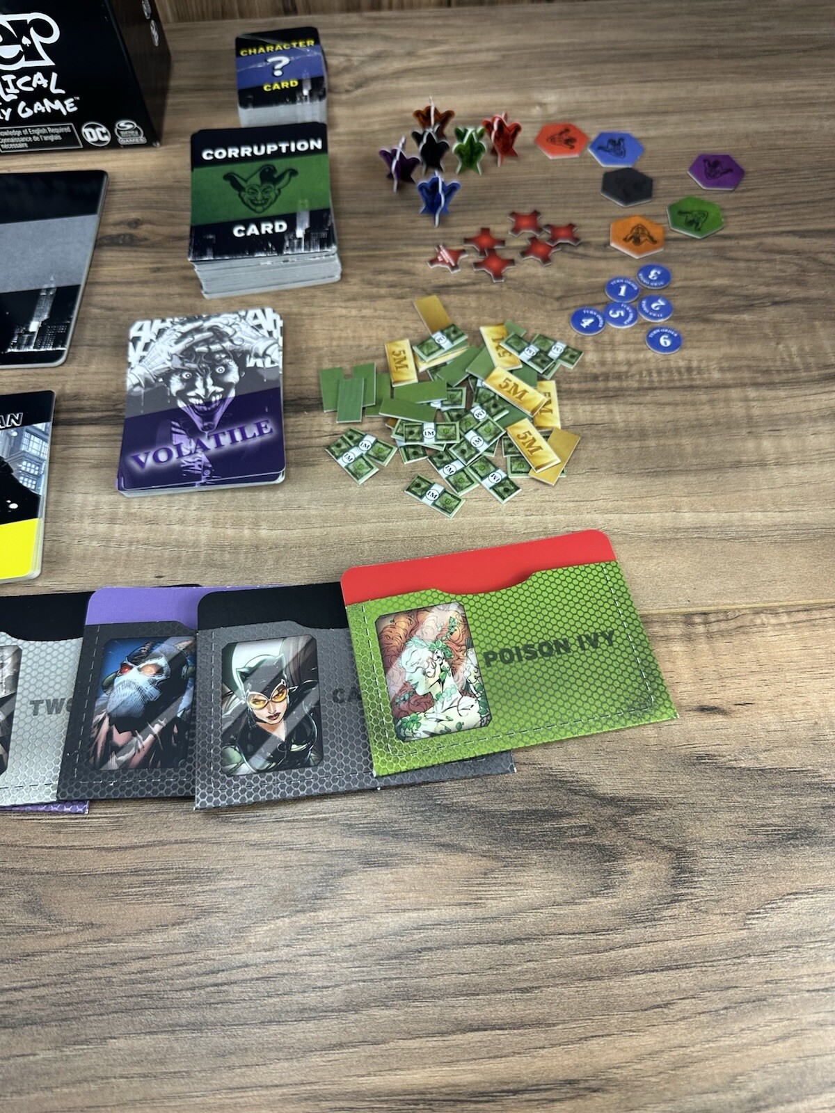 DC Comics The Joker A Diabolical Party Game 100% Complete Batman