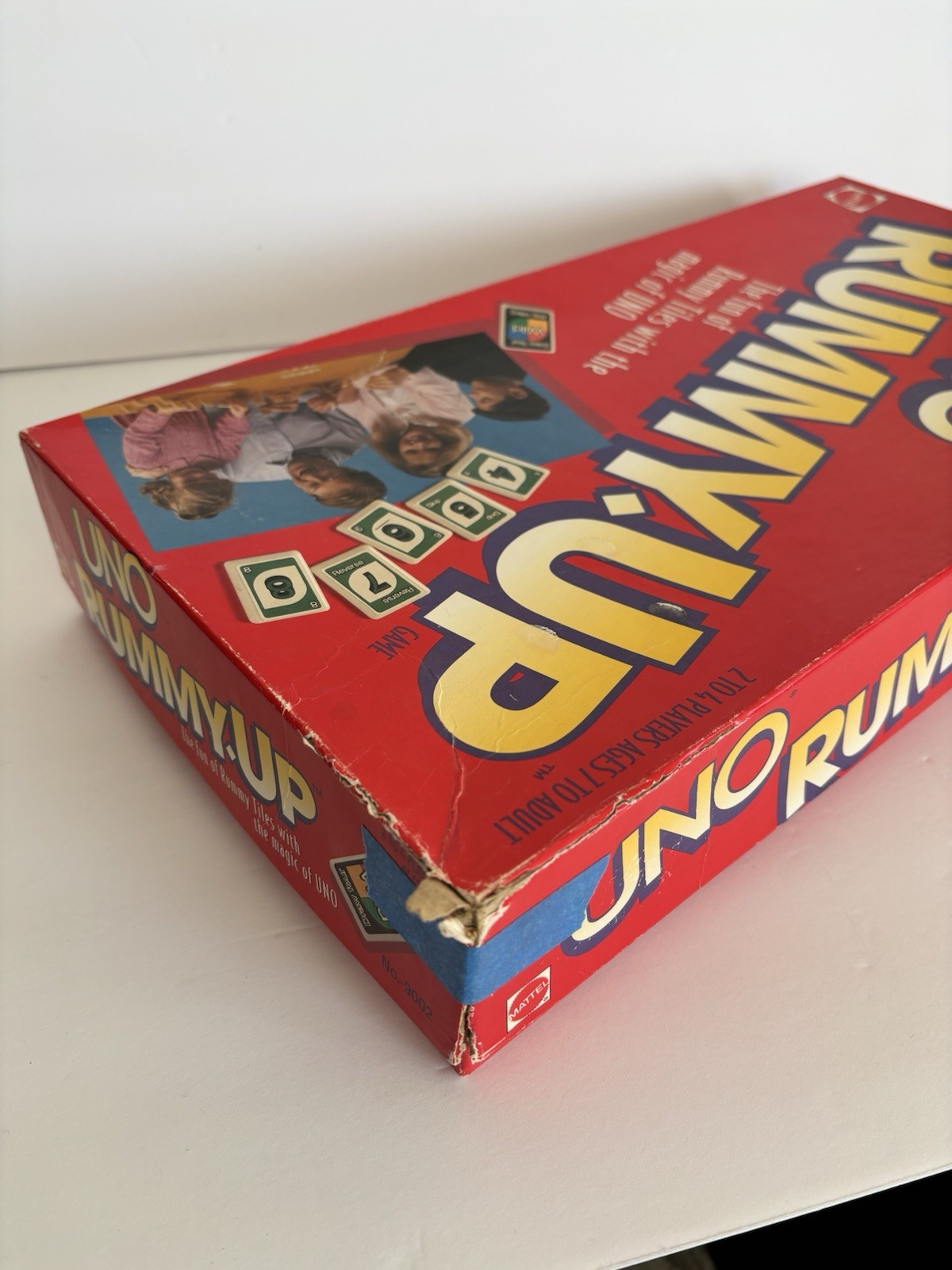 Uno Rummy Up Game Fun Of Rummy Tiles 1993 READ