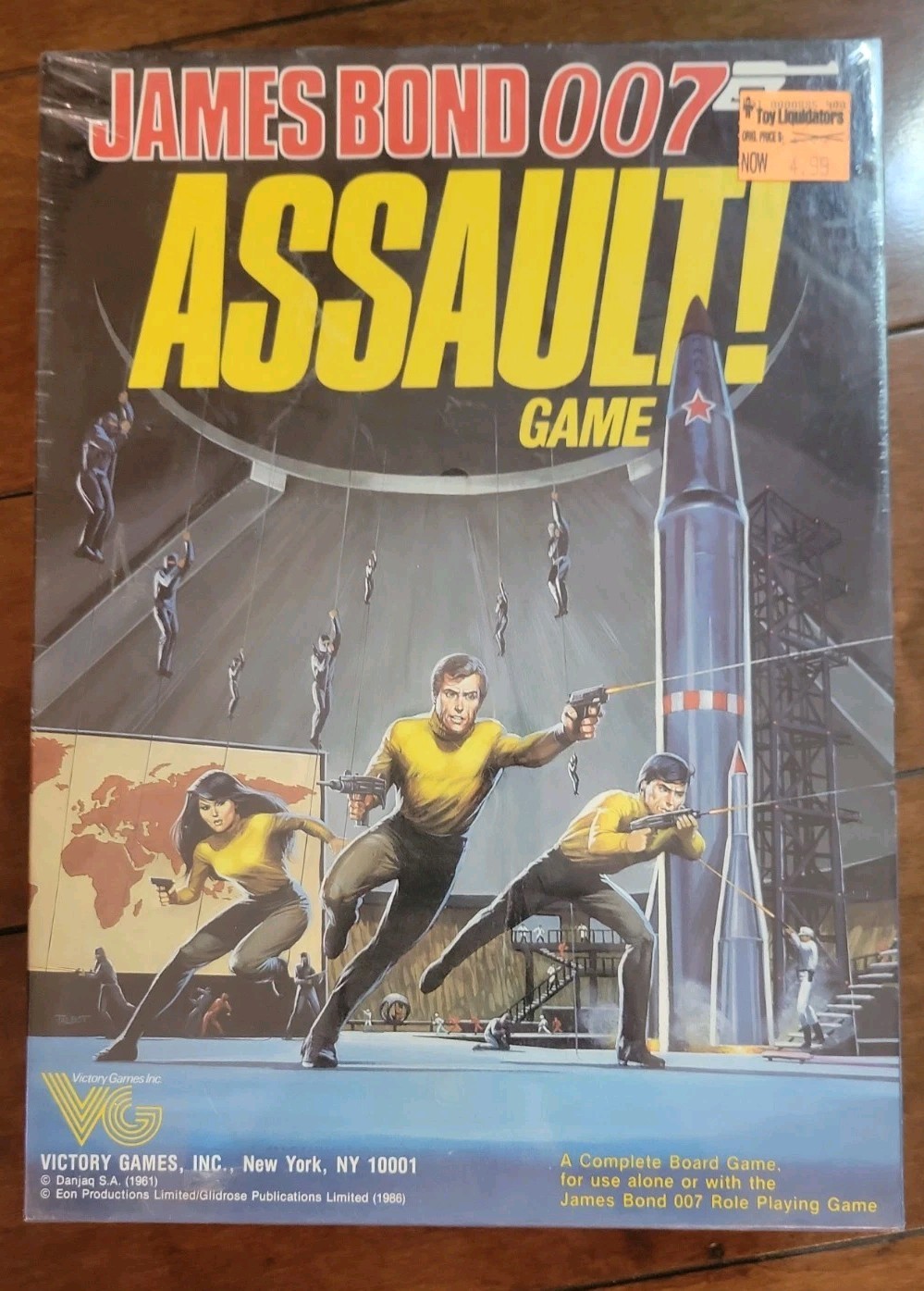 James Bond 007 – Assault Game Victory Games Inc. 1986 New