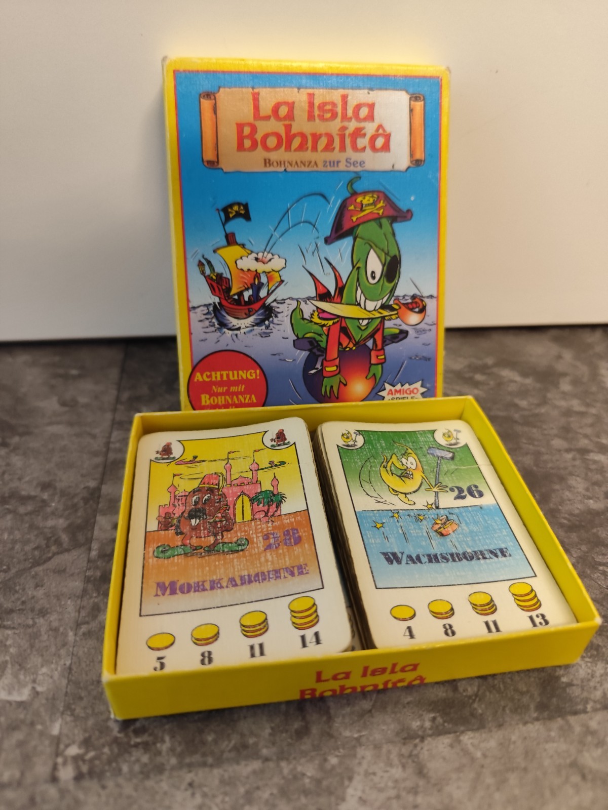Bohnanza expansion: La Isla Bohnita – card game – Amigo Verlag