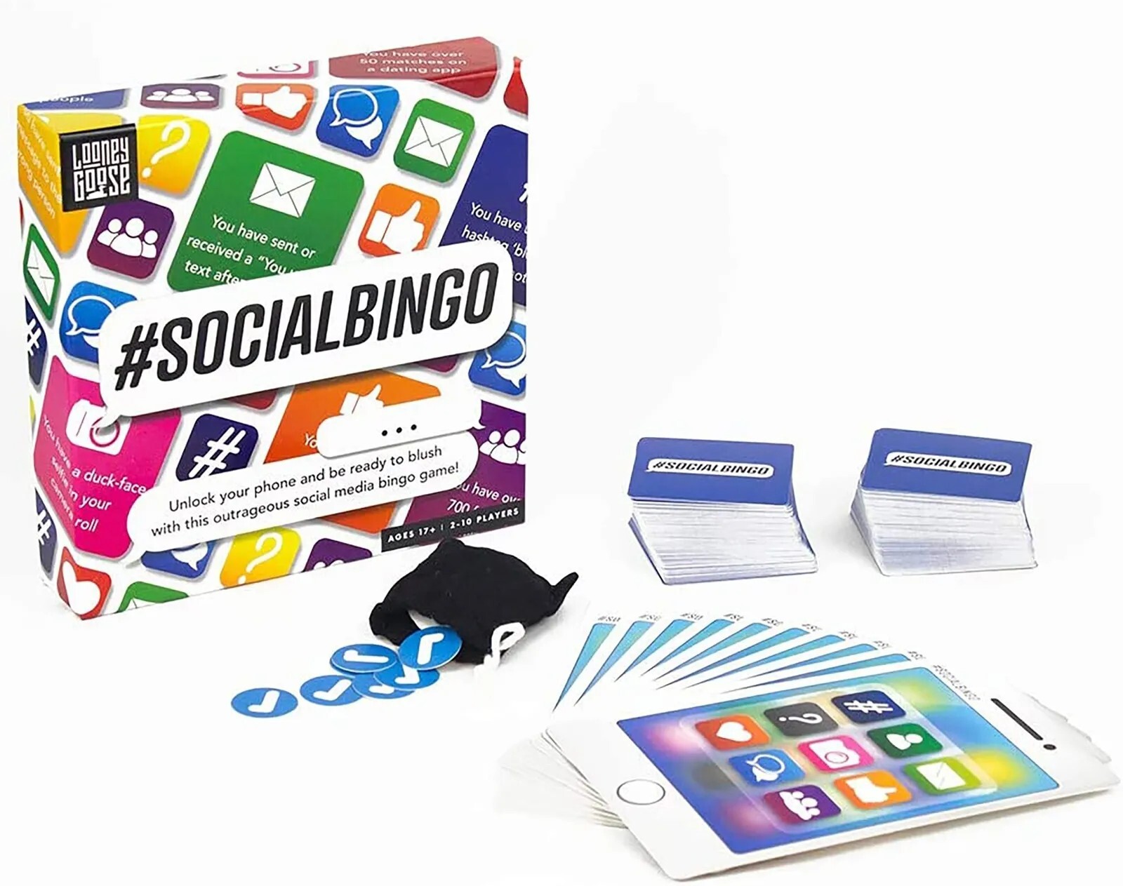 Professor Puzzle #Social Bingo Social Media Party Game 17 years+