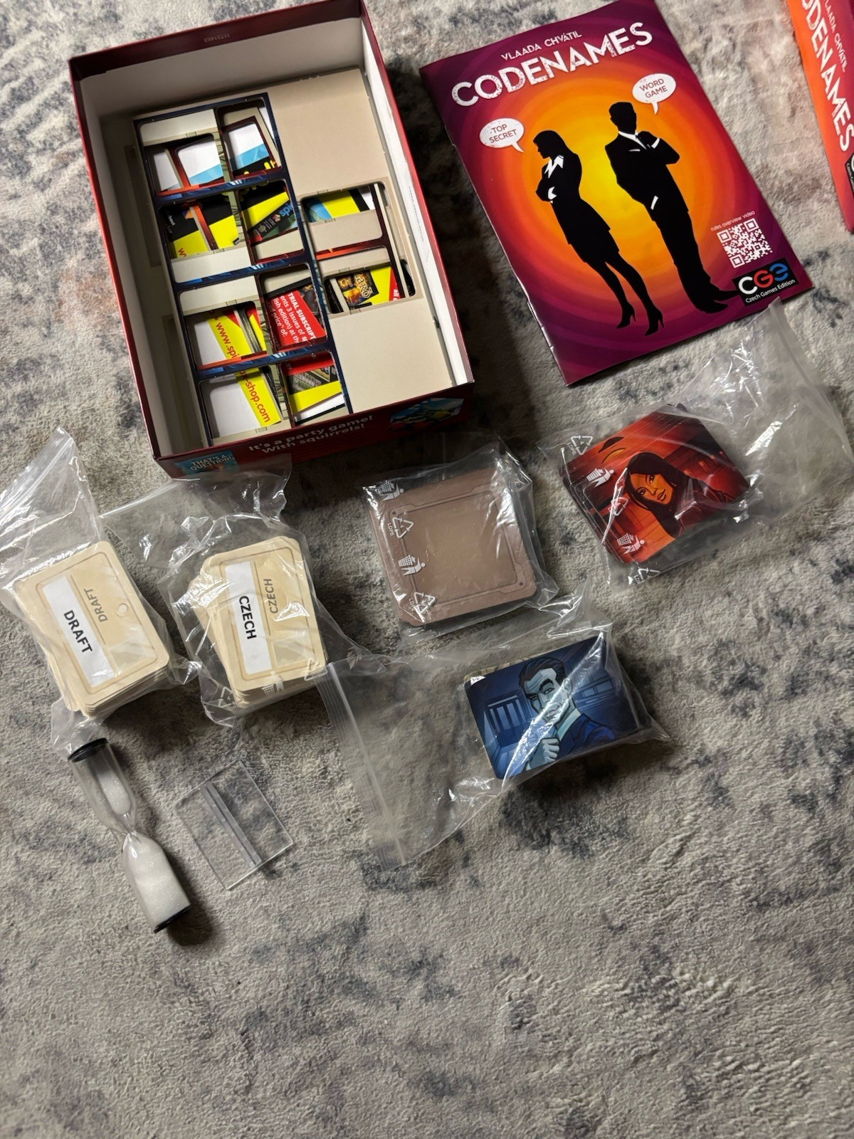 Codenames Czech Games Edition Party Group Word Game Night Fun! Complete