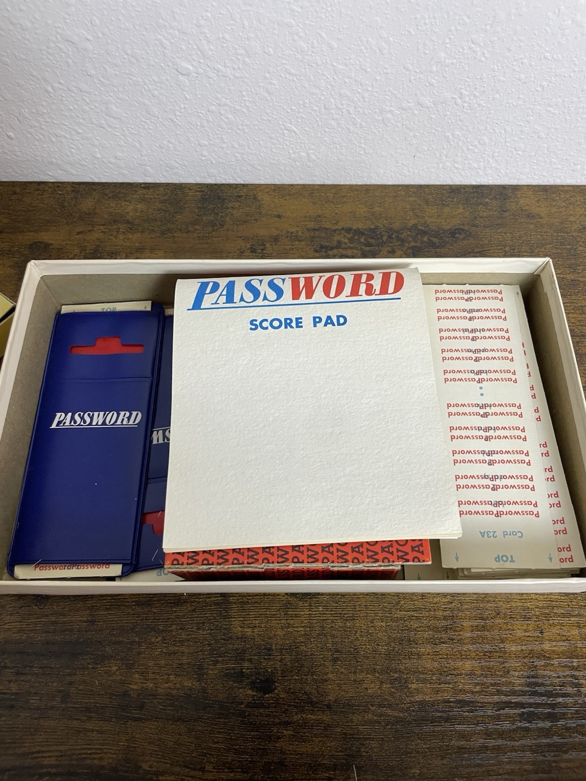 Vintage 1964 Milton Bradley Password Game Complete CBS TV Board Game #4260 USA
