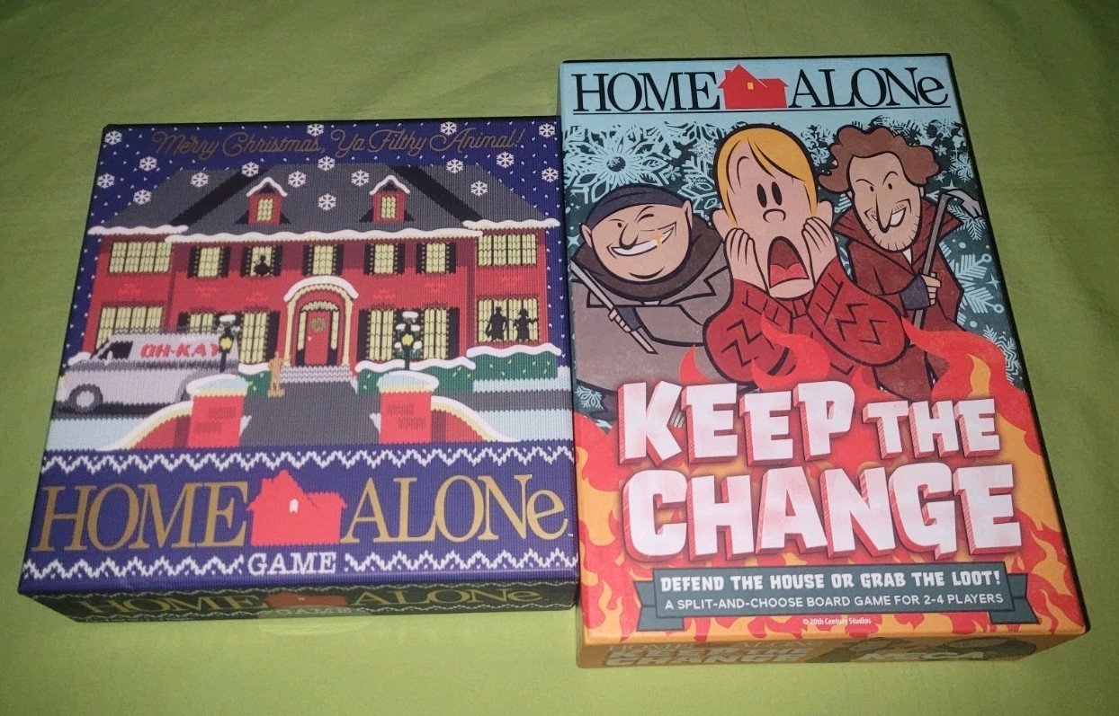 Home Alone Filthy Animal Keep The Change Christmas Holiday Family Board Game Lot