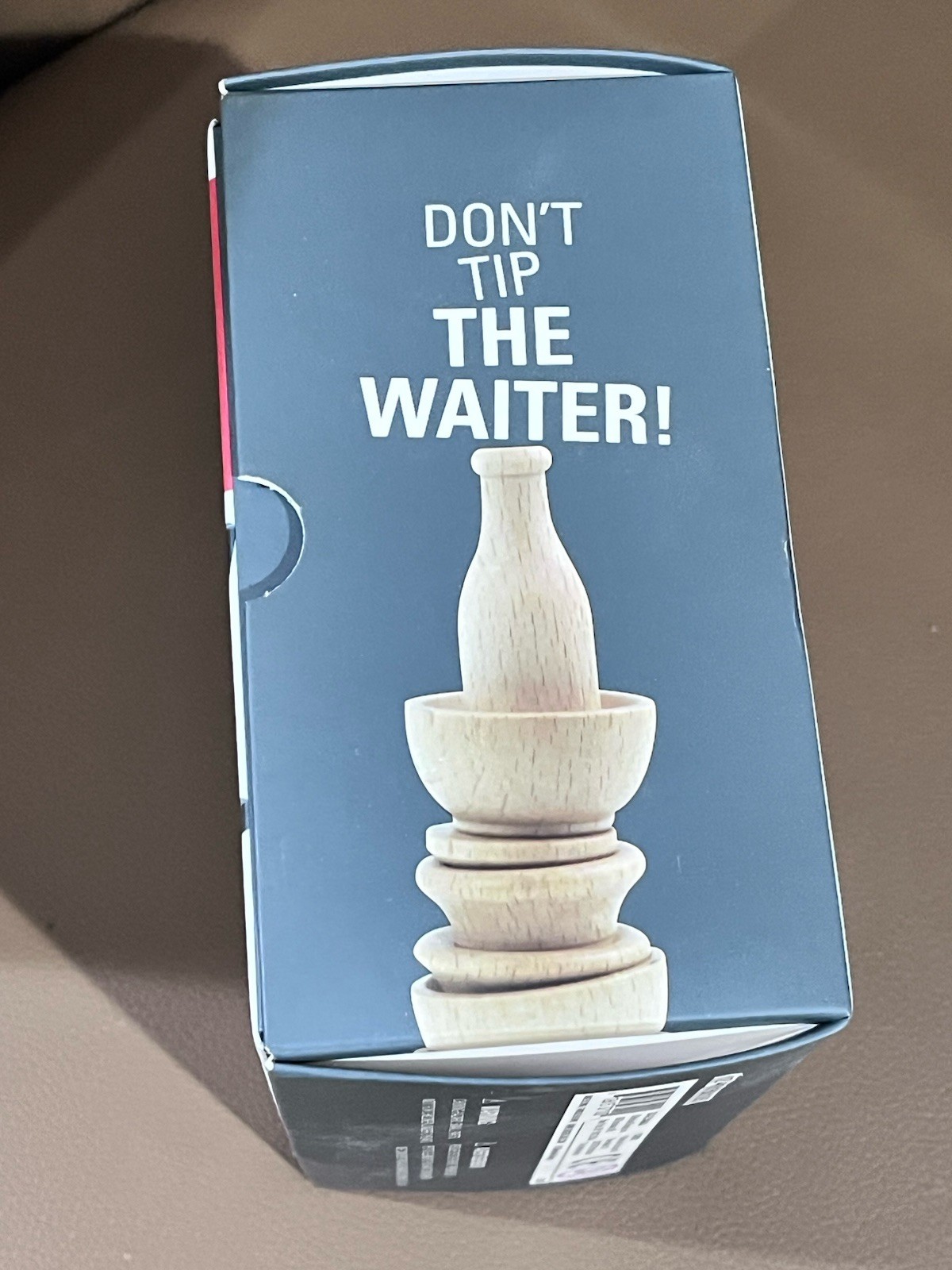 Don’t Tip The Waiter Game-Kikkerland- NEW-Fun Stacking Game For 1 Or More People