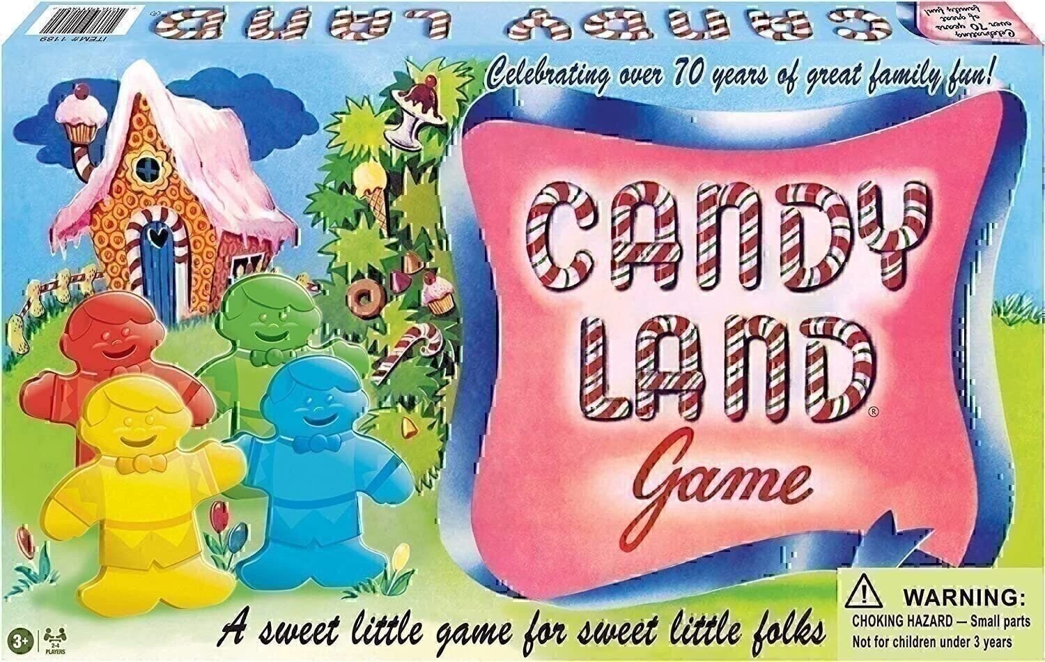 Winning Moves Games Candy Land 65th Anniversary Game, Multicolor (1189)