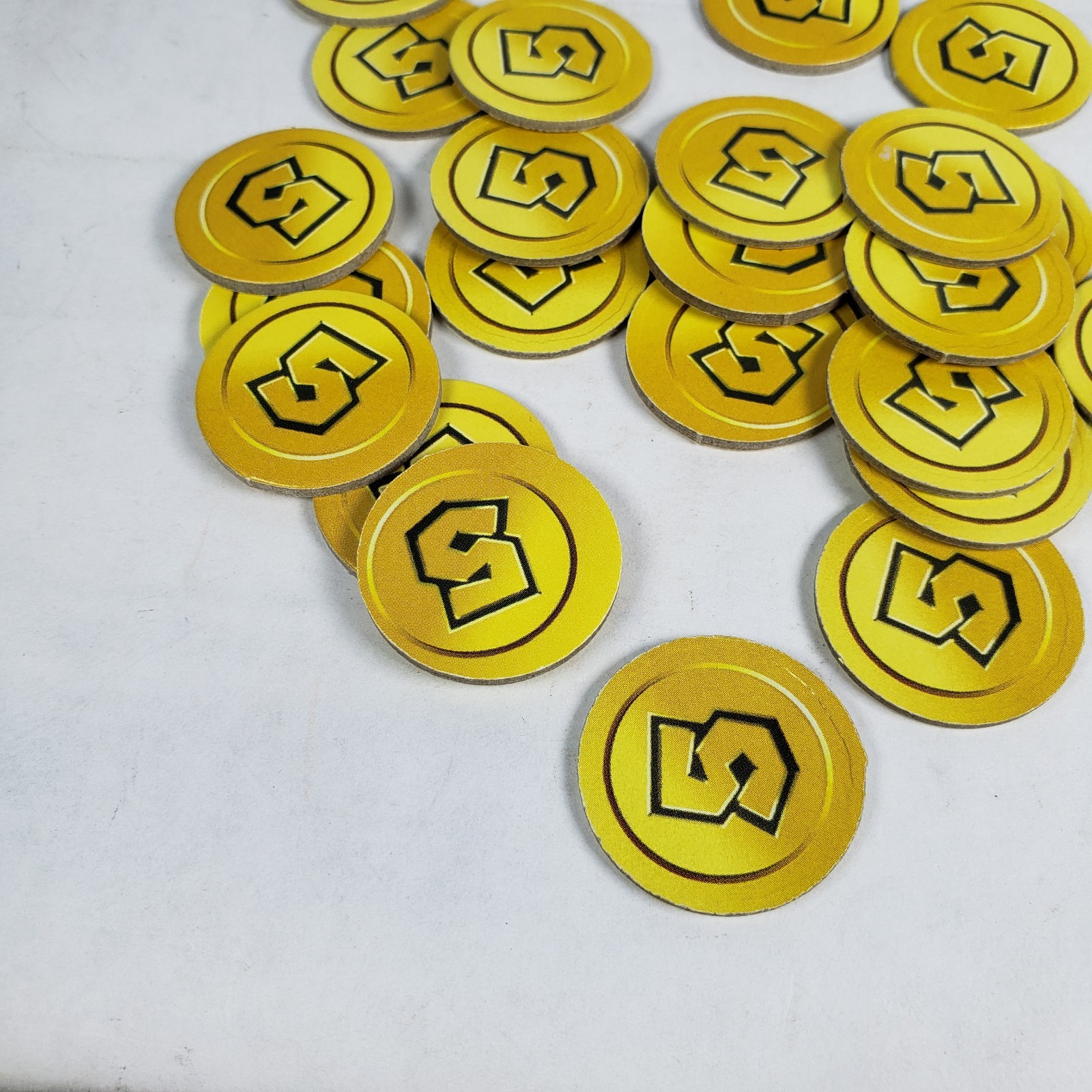 25 Monopoly Gamer Mario Kart $5 Golden Coins Replacement Pieces Parts