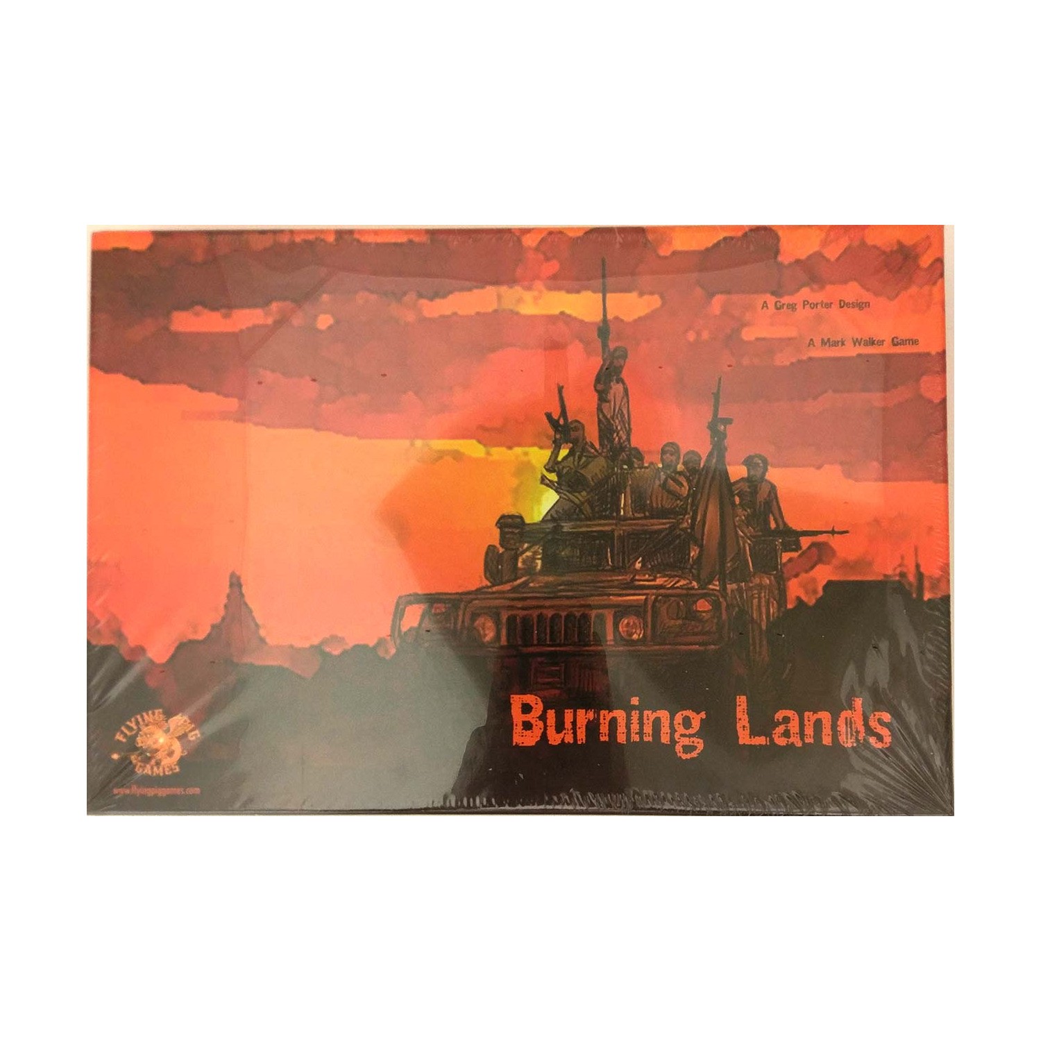 Flying Pig Armageddon War Flying Pig Games Burning Lands Expansion Box VG+/NM