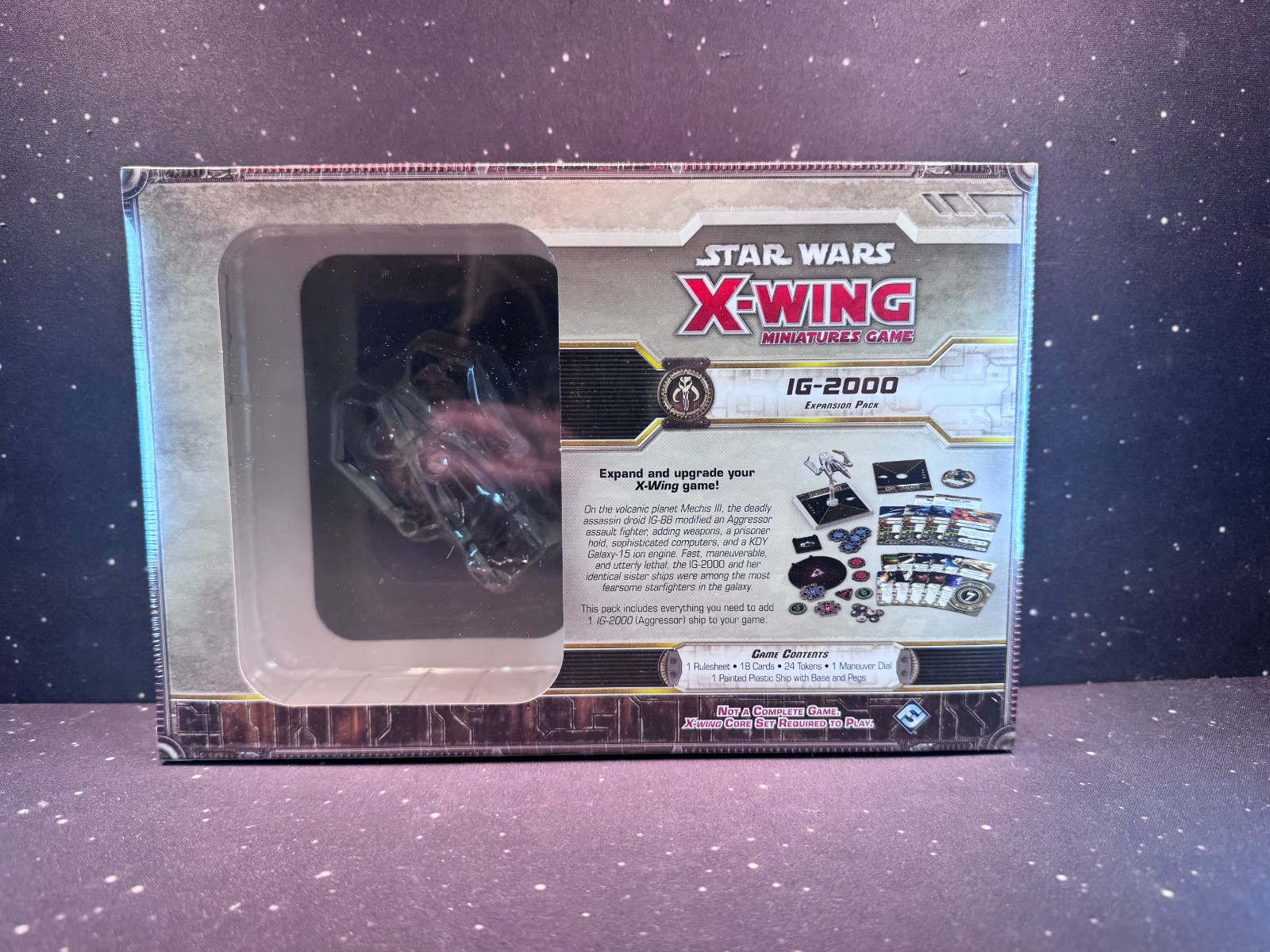 IG-2000 SWX27 – Star Wars X-Wing 1.0 – Unopened, FFG – Sealed/NIB