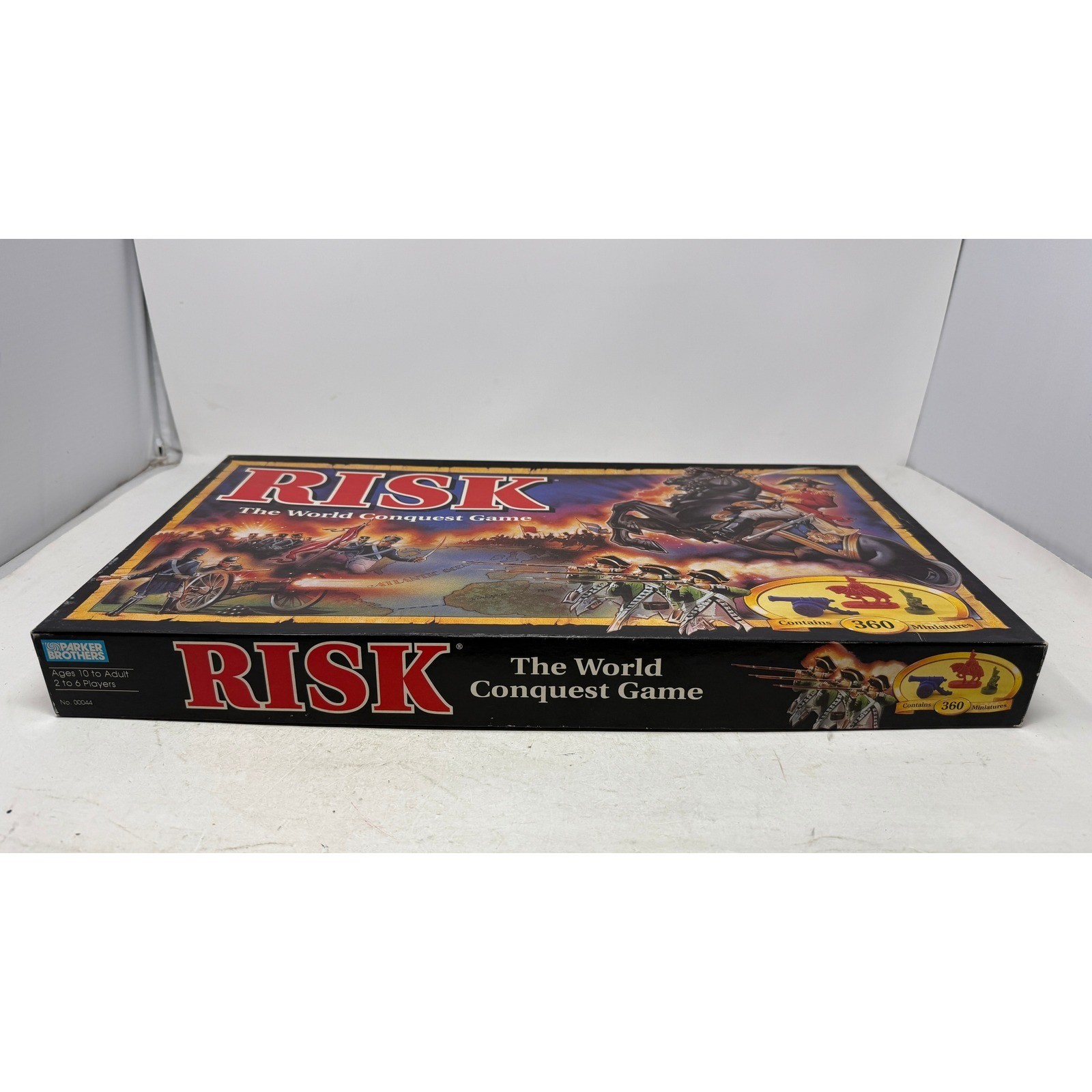 Risk The World Conquest Game Parker Brothers 1993 00044 Board Game Barely USED
