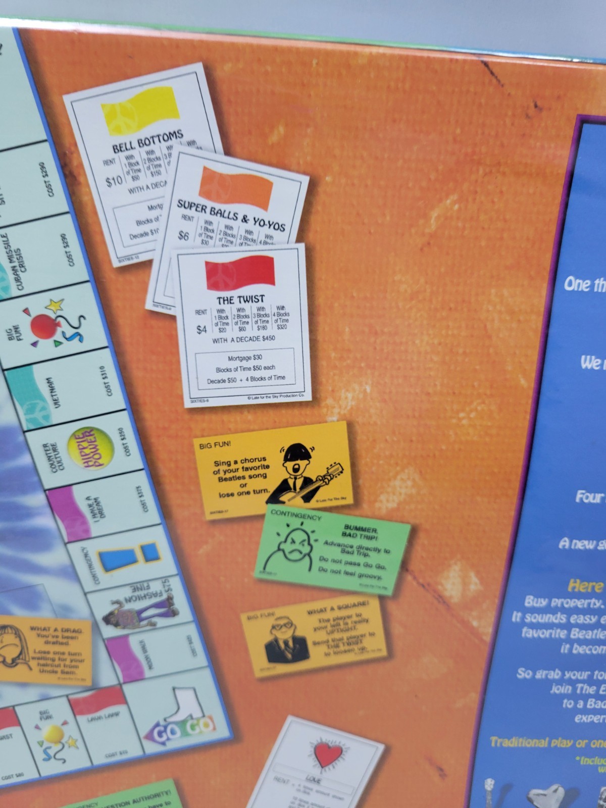 THE 60s Real Estate Trading Game NEW Factory Sealed Late for The Sky Board Game
