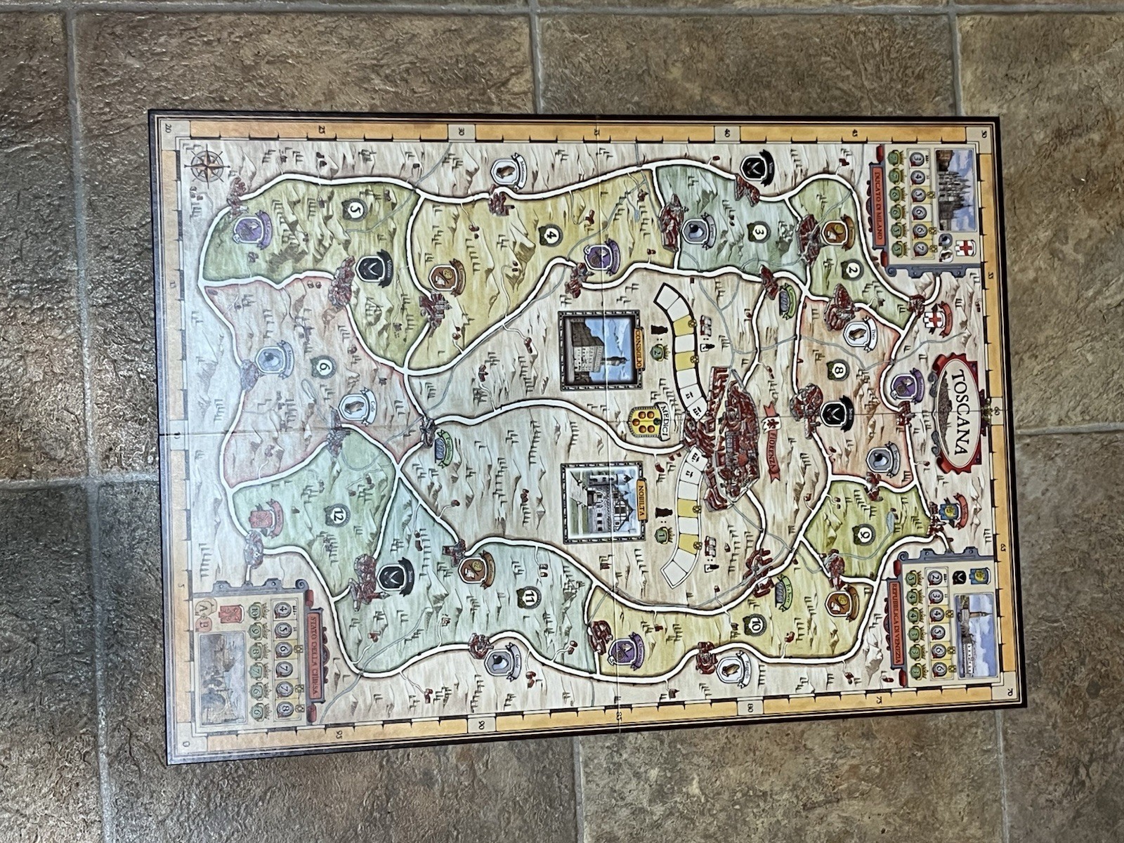 TMG IL Vecchio Medieval Strategy Board Game Complete 2+ Players 10+ 2012