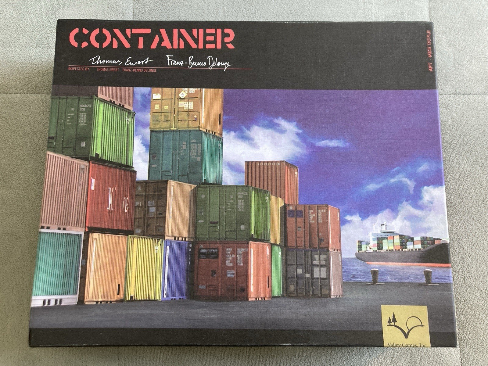CONTAINER Board Game – Valley Games Edition COMPLETE