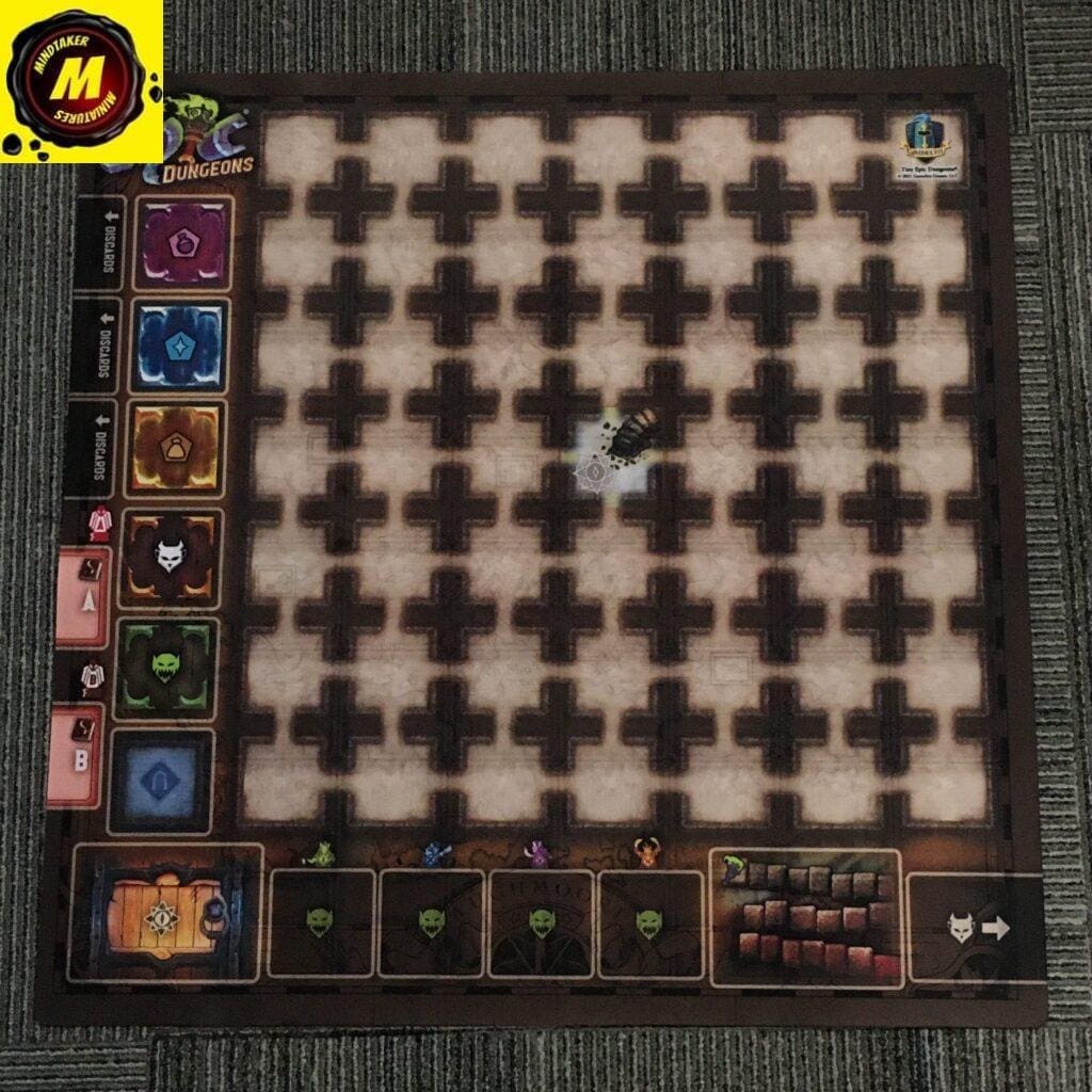 Tiny Epic Dungeons – Official Playmat (26×26 Inches) – #92330 – Tiny Epic Se…