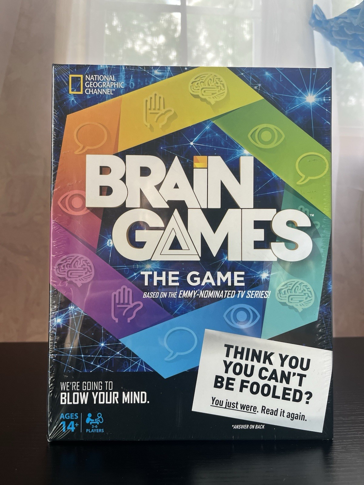 New Sealed National Geographic Channel Brain Games The Game, Blow Your Mind!