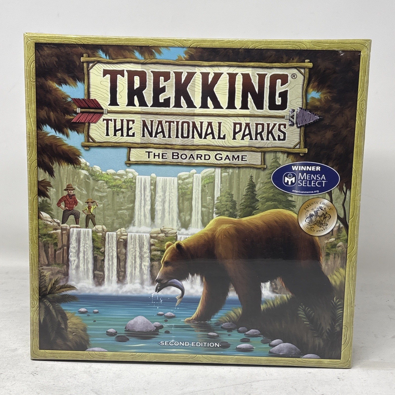 Trekking the National Parks Board Game 2nd Edition Under Dog Games New Sealed