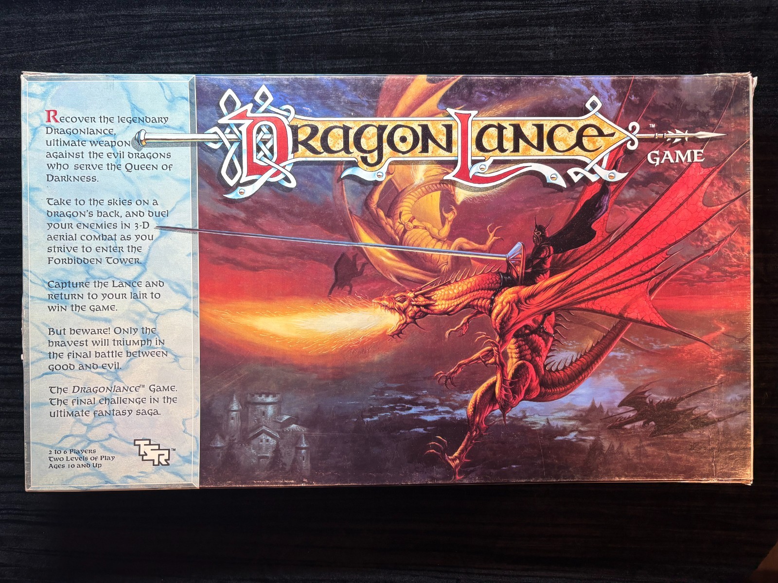 DragonLance Board Game TSR 1988 RARE