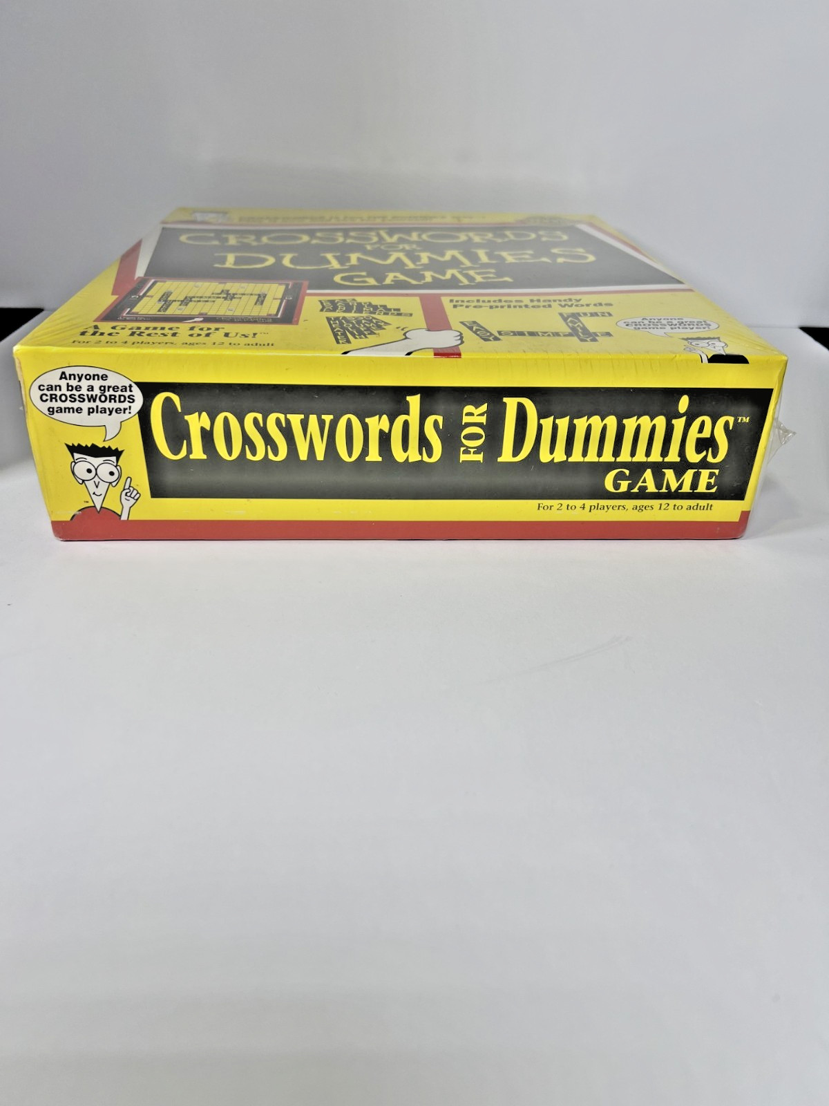 CROSSWORDS for Dummies Game NIB 2-4 Players Ages 12+ NEW Sealed Vintage 1998