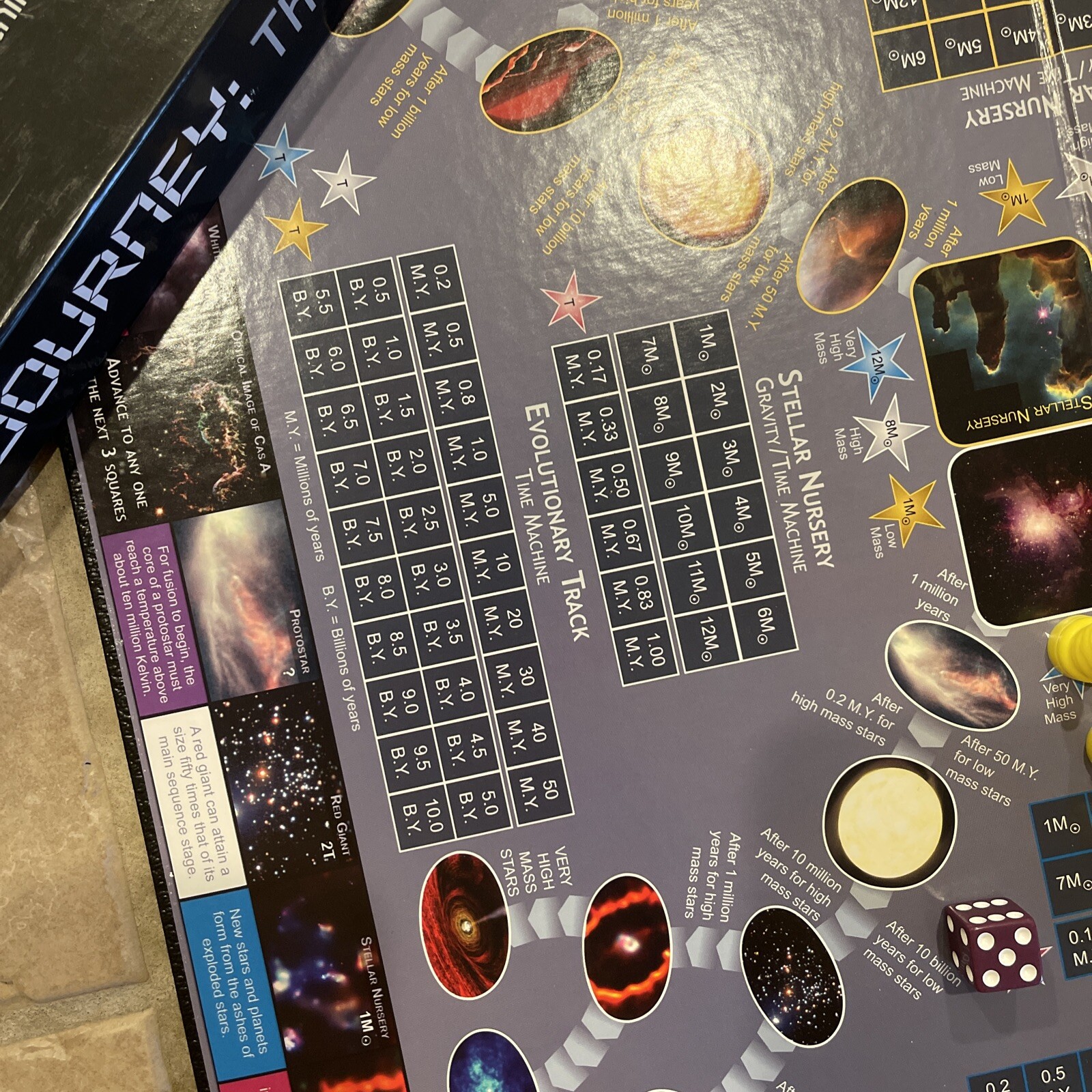 Stellar Journey The Game An Adventure in Space and Time Trivia Science Education