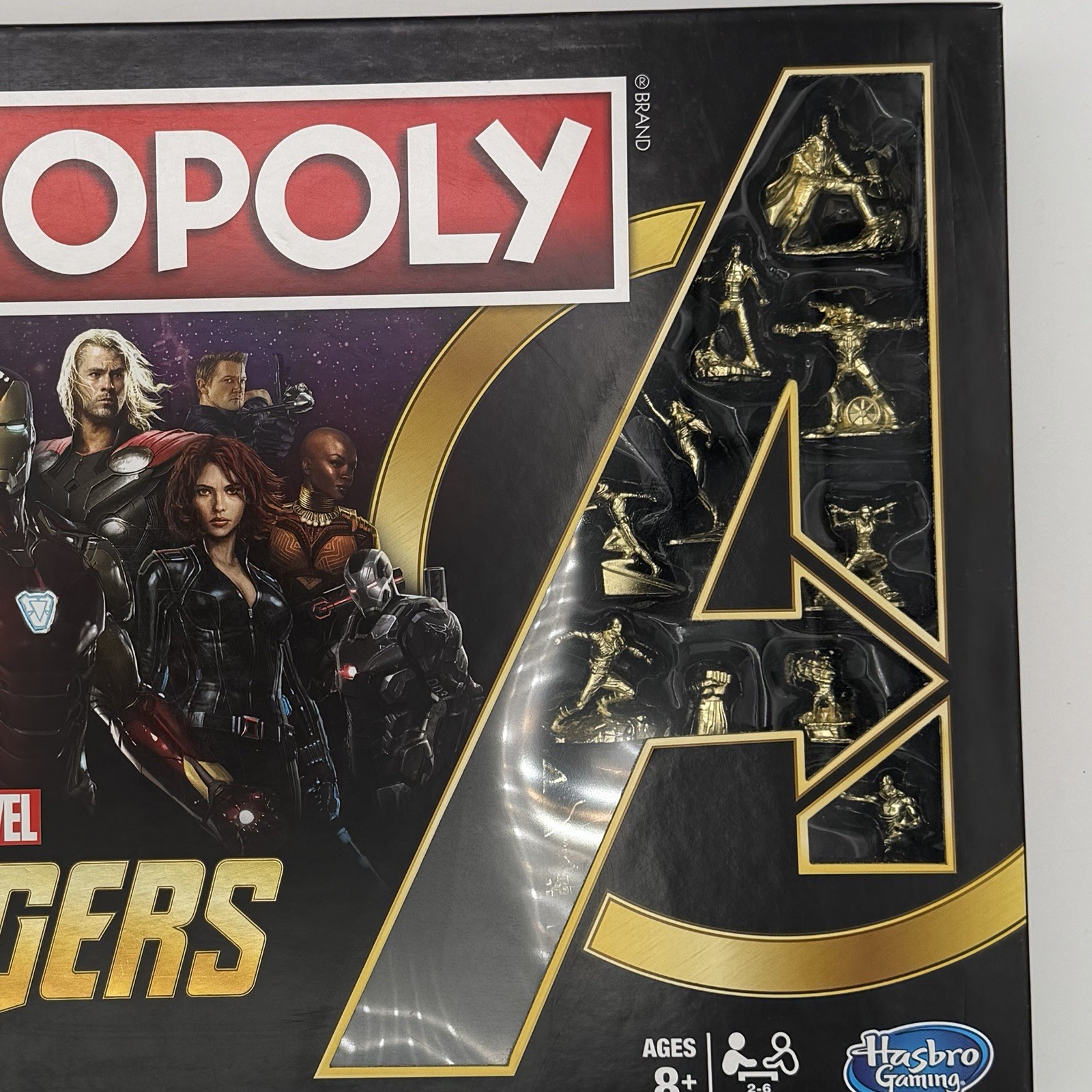 Monopoly Marvel Avengers CIB Hasbro Gaming 2018 MCU The First Ten Years 8+