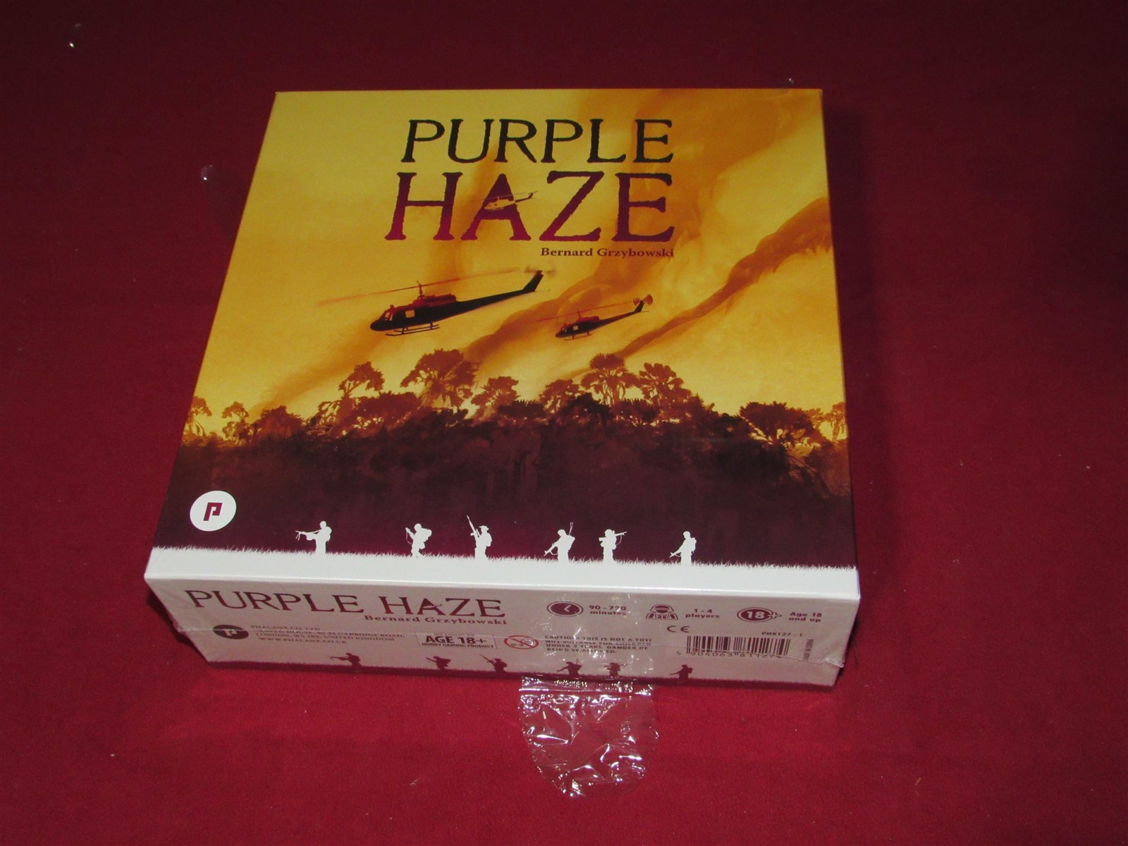 Phalanx: Purple Haze: Sealed – some box damage