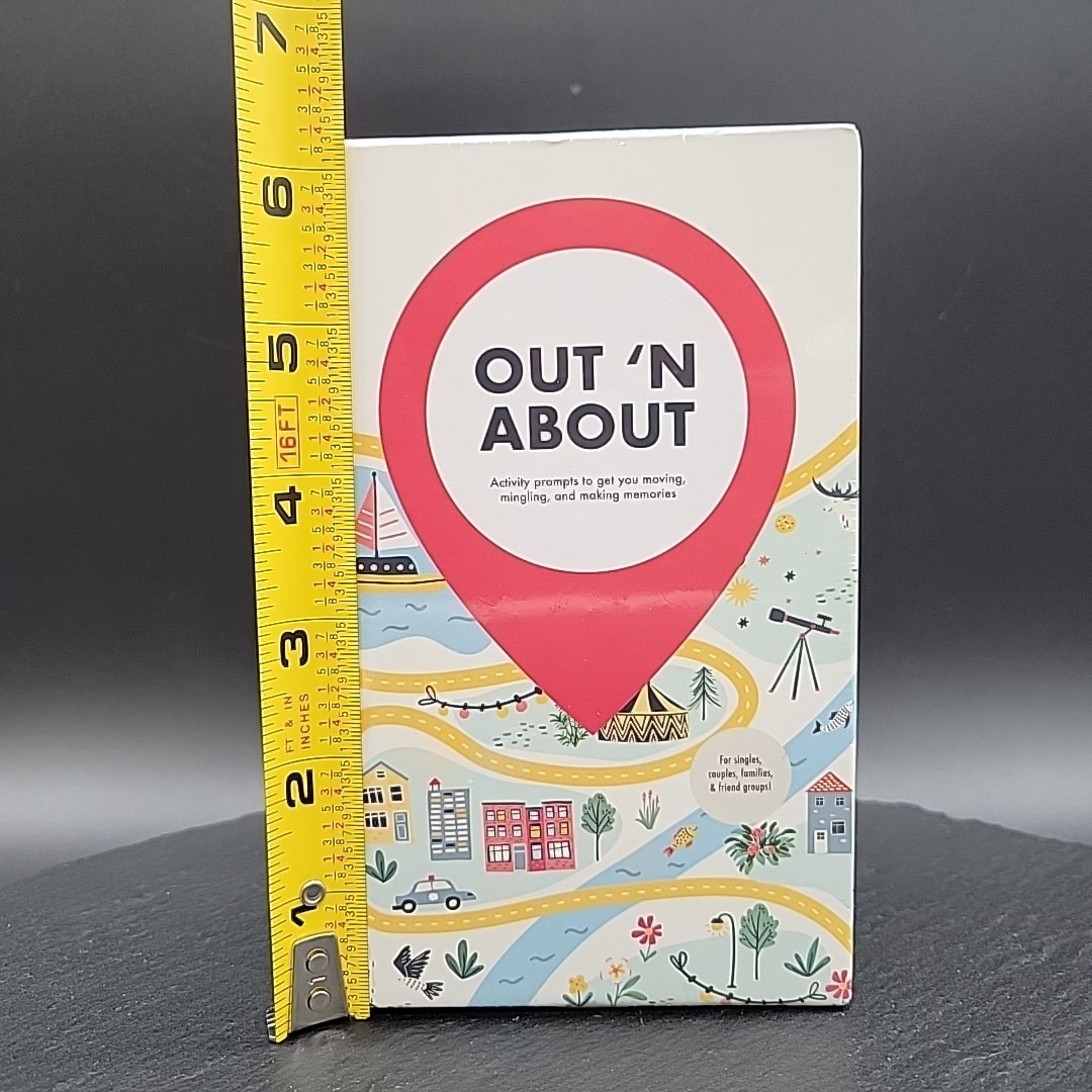 OUT ‘N ABOUT Travel Activity Prompts Card Deck for Family Road Trips Couples