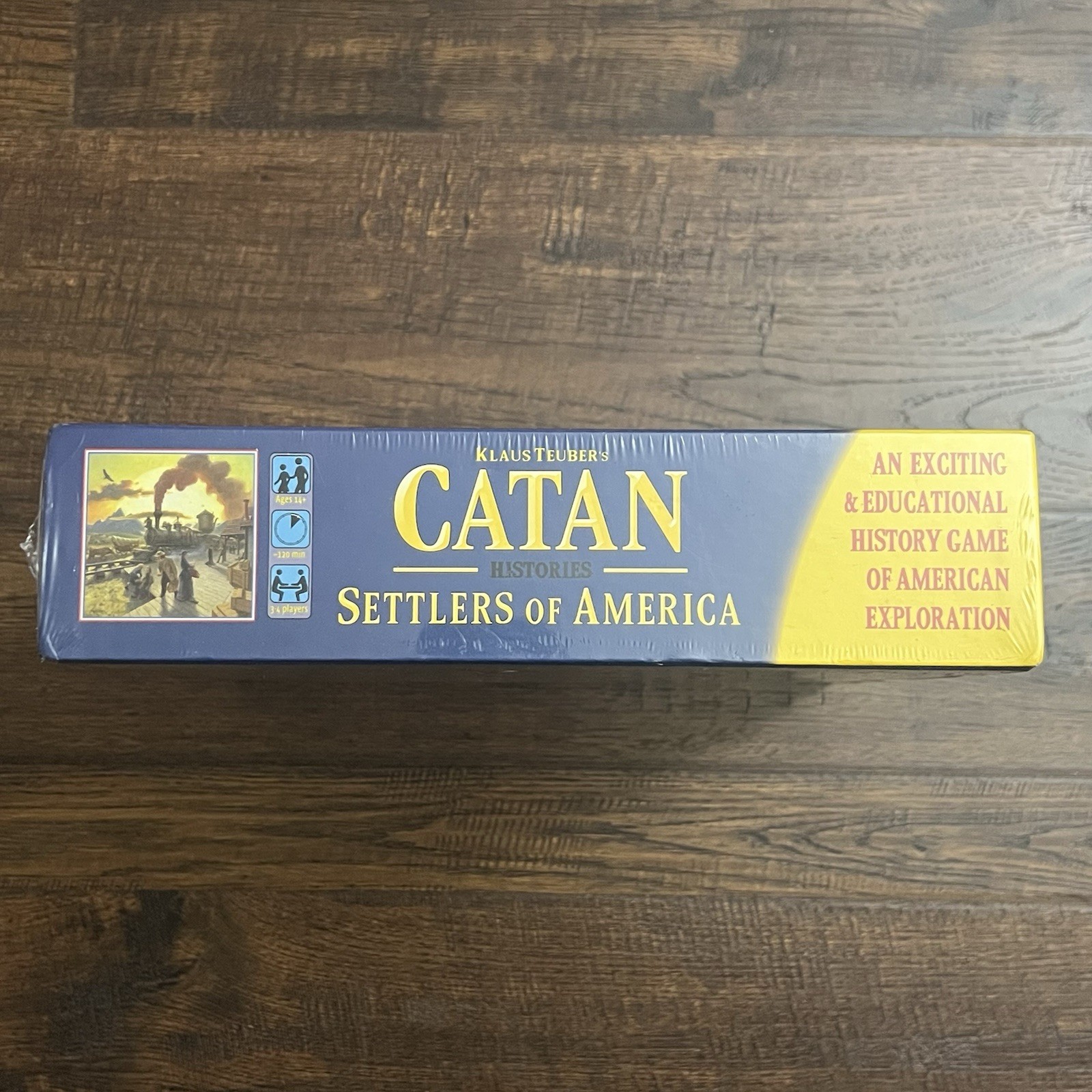 Catan Histories: Settlers of America Trails to Rails | NEW | Board Game CN3203