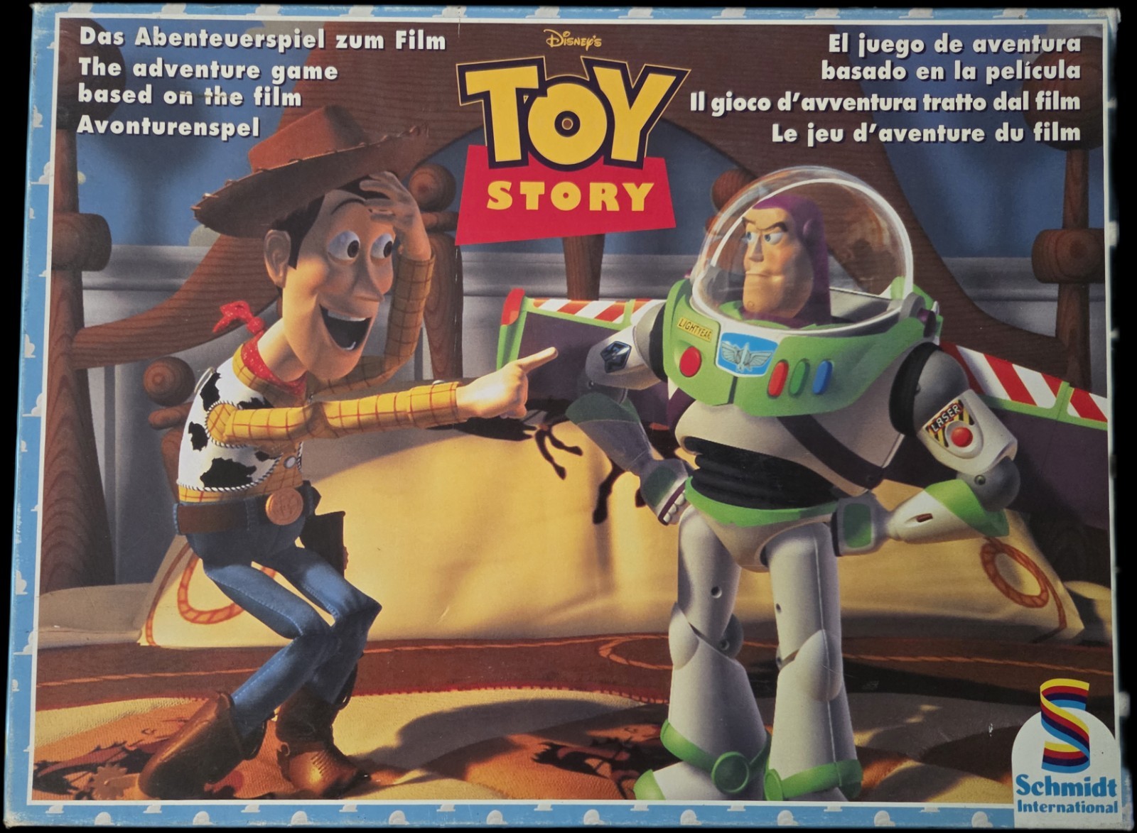 Based on Disney’s Film: TOY STORY THE ADVENTURE GAME Rare, Vintage, German Made