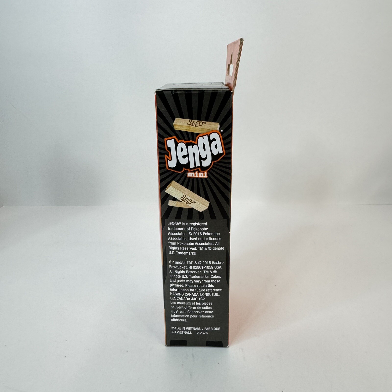 Hasbro Gaming Jenga Mini Game, Ages 6 And Up, For 1 Or More Players