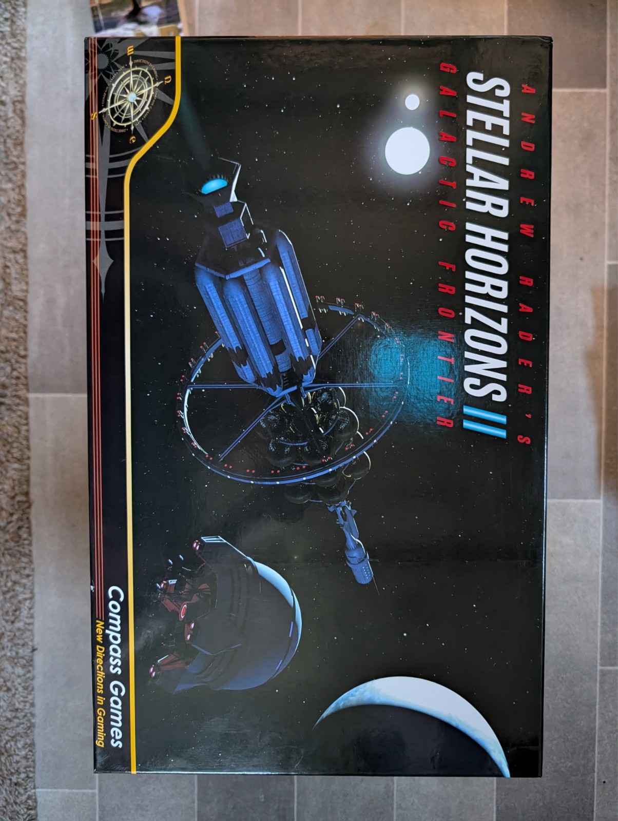 Stellar Horizons Board Game – Space Exploration – Compass Games 1184