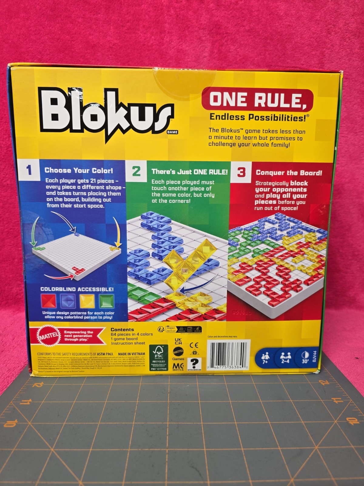 Mattel Blokus Educational Insights Strategy Board Game NEW SEALED Full Size