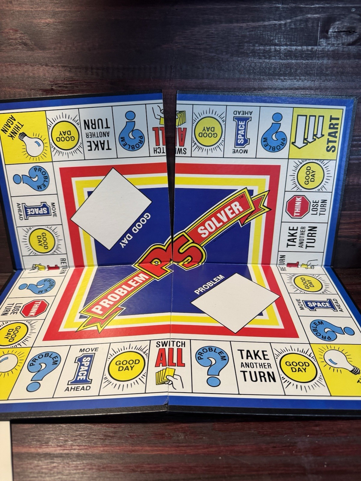 Thinking Publications Problem Solver Board Game 2 Players Ages 8+ w/ Rule Book