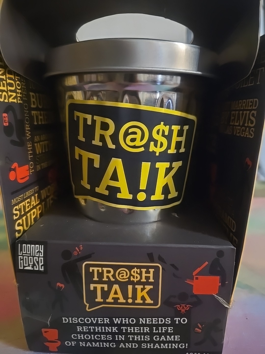 Trash Talk Adult Party Card Game | 3-6 Players New Sealed Card Game For Adults