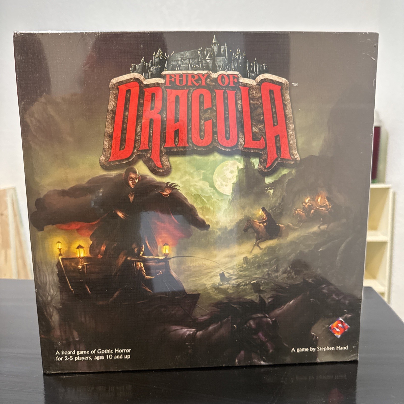 Fantasy Flight – FURY of DRACULA – A Board Game of Gothic Horror factory sealed