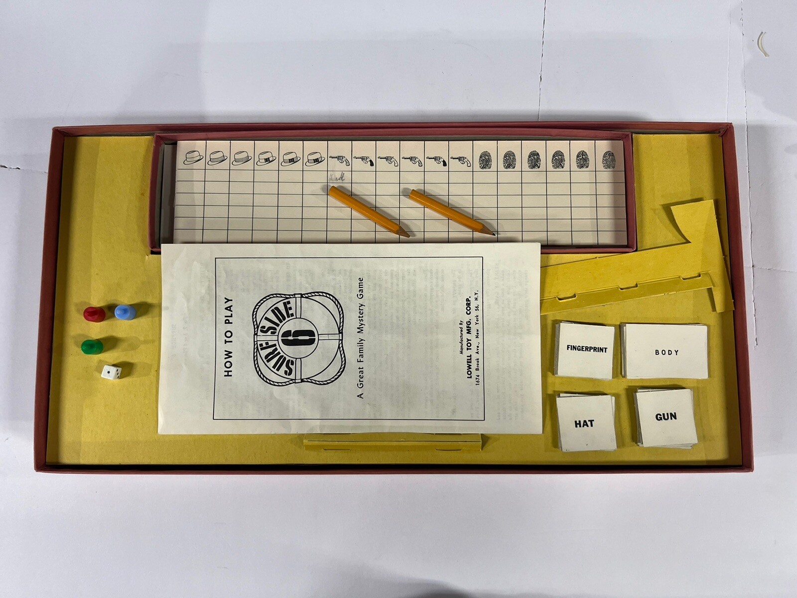 Surfside 6 Board Game, Vintage 1960s, Lowell Toy Corp VERY RARE from ABC TV Show