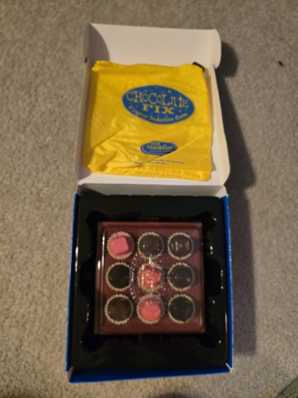 Chocolate Fix A Logical Deduction Game By ThinkFun