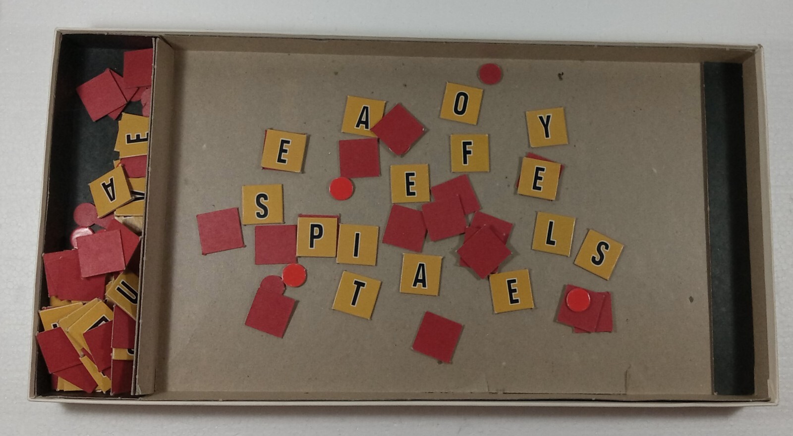 Scrabble for Juniors Crossword Game Edition Four Vintage 1975 Missing Book
