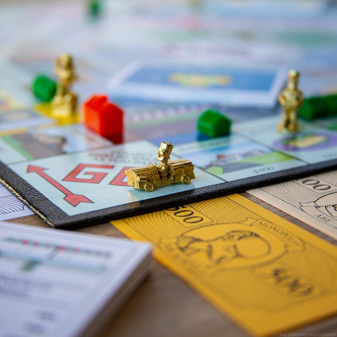 The Simpsons Monopoly Board Game 30th Anniversary Edition for 2 to 6 Players