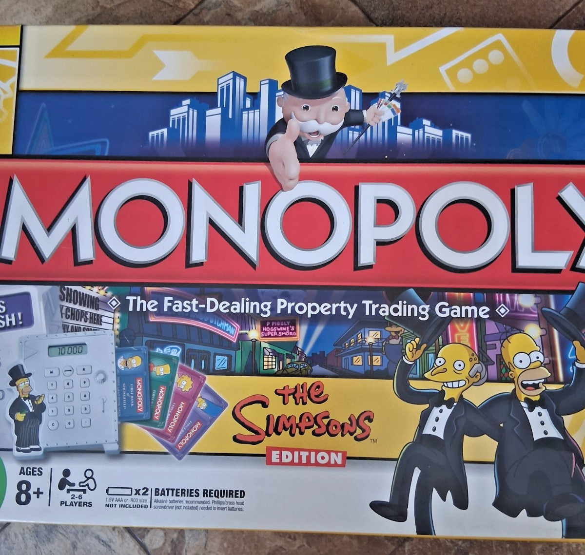 Monopoly: The Simpsons Electronic Edition Board Game